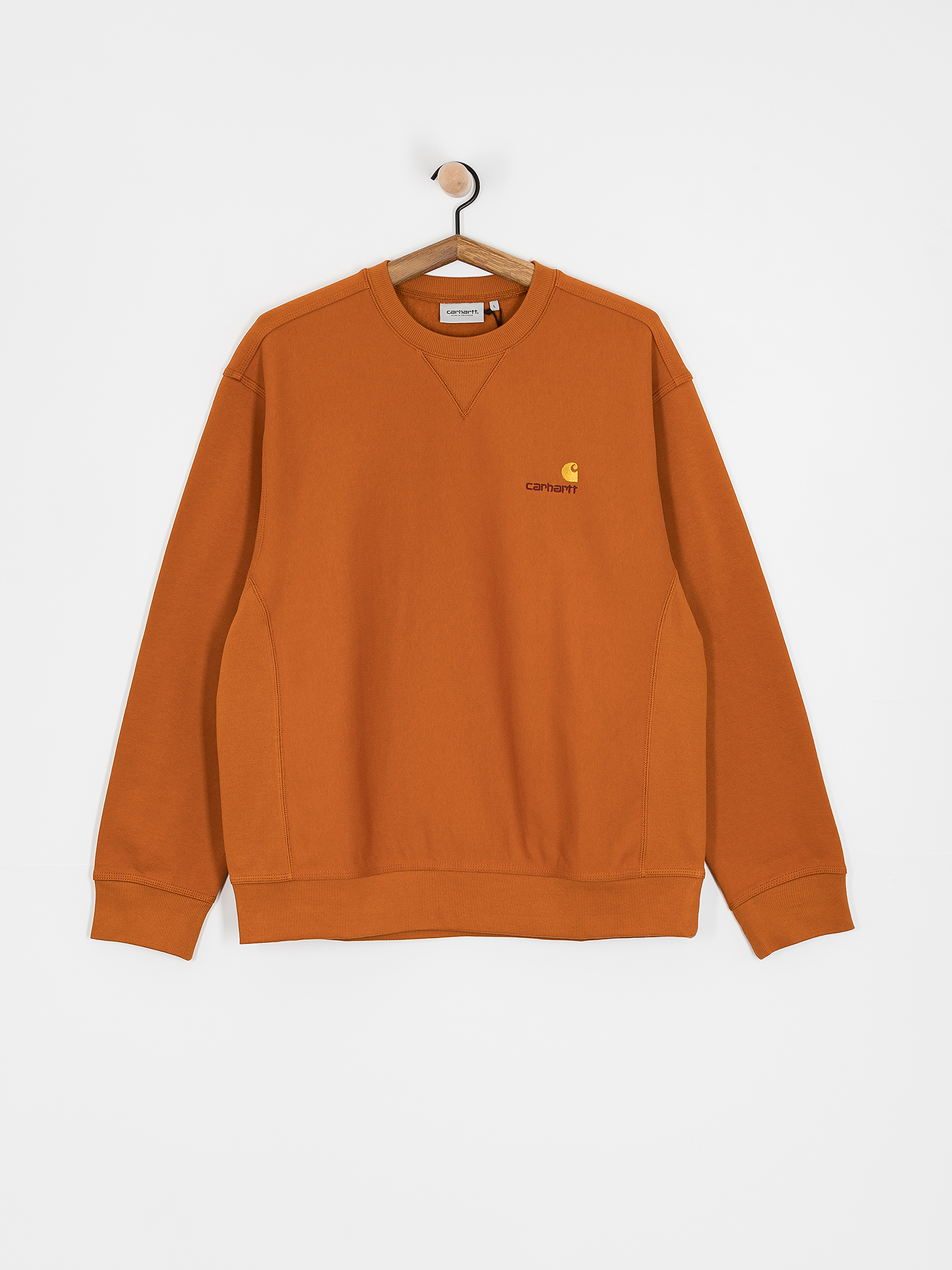 Bluza Carhartt WIP American Script (sienna)