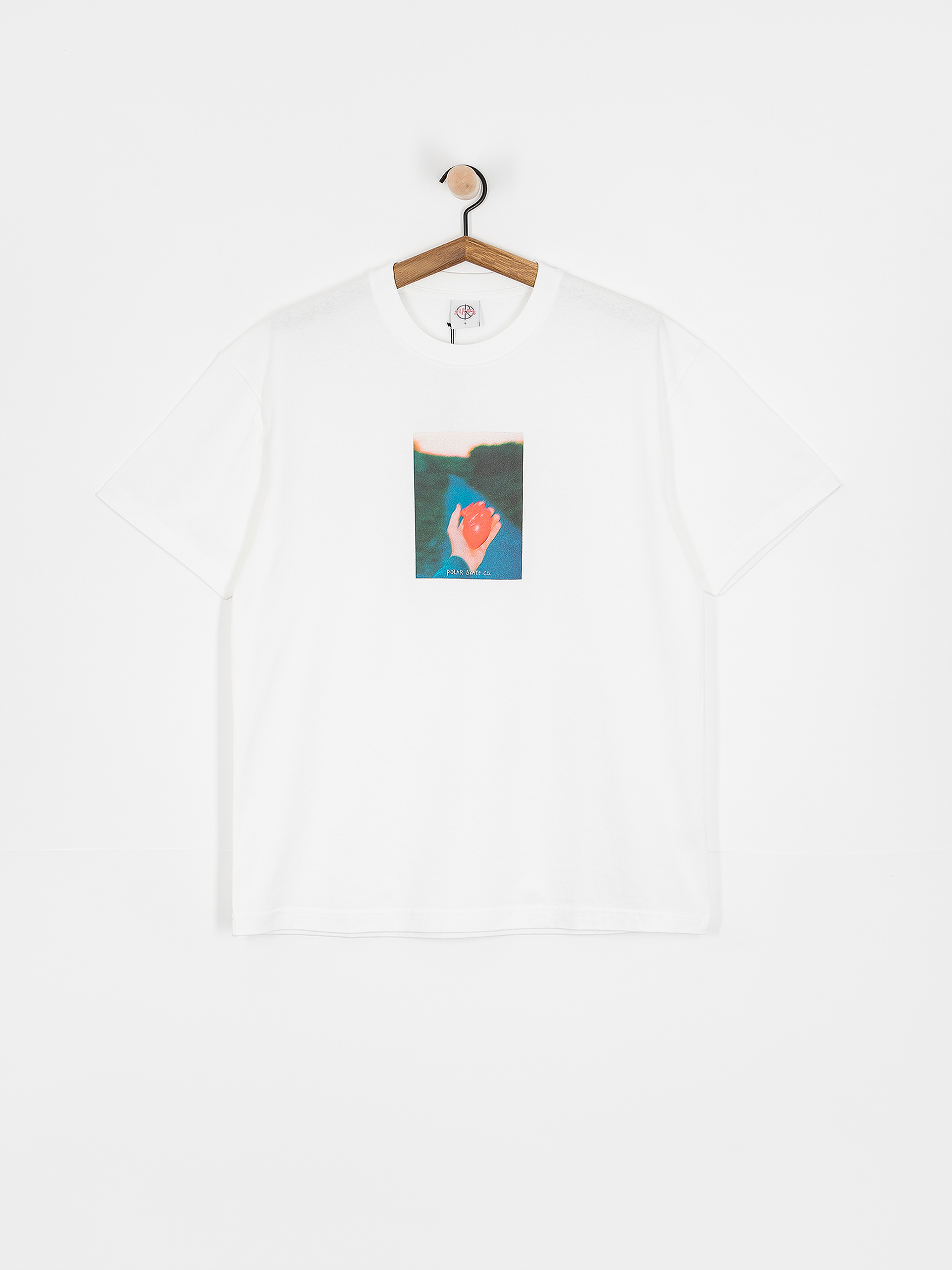 T-shirt Polar Skate Heart In Hand (white)