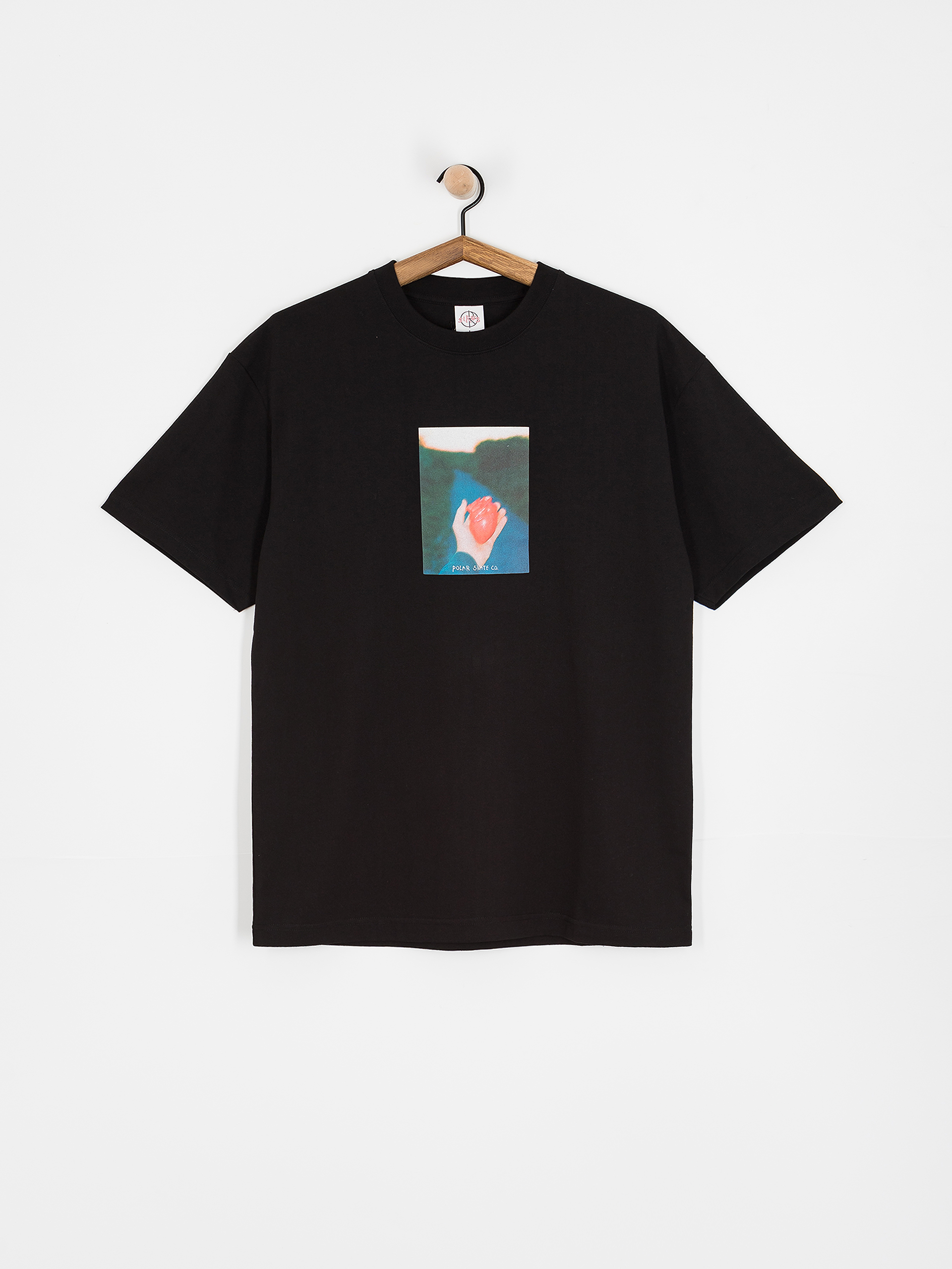 T-shirt Polar Skate Heart In Hand (black)