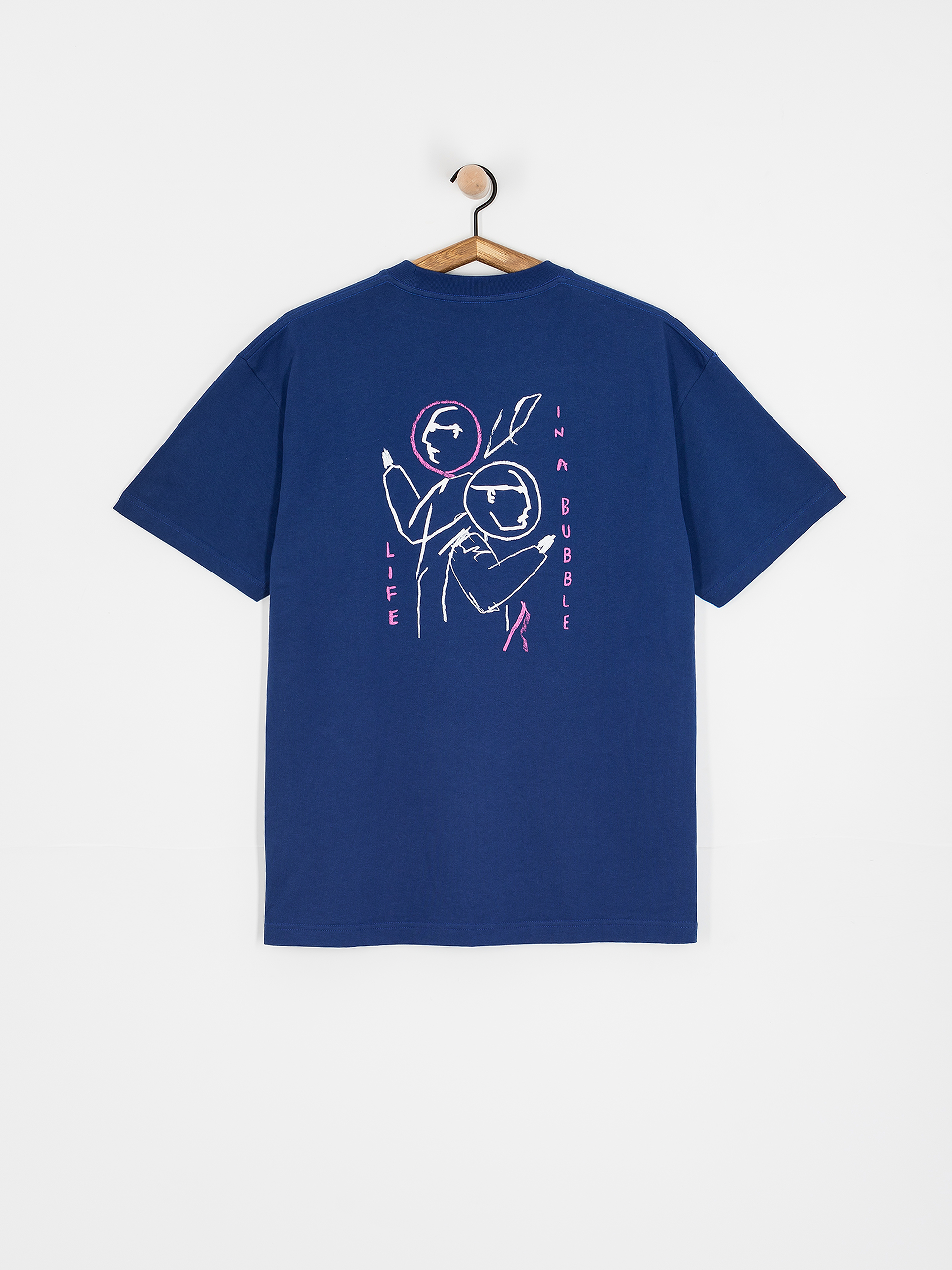 T-shirt Polar Skate Life In a Bubble (deep royal blue)