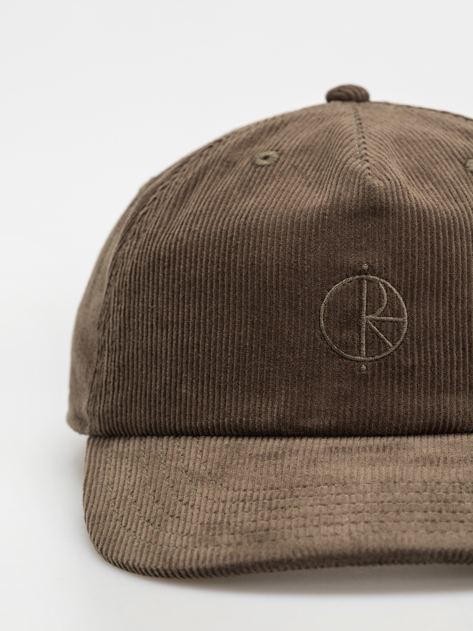 Czapka z daszkiem Polar Skate James Stroke Logo (brown)