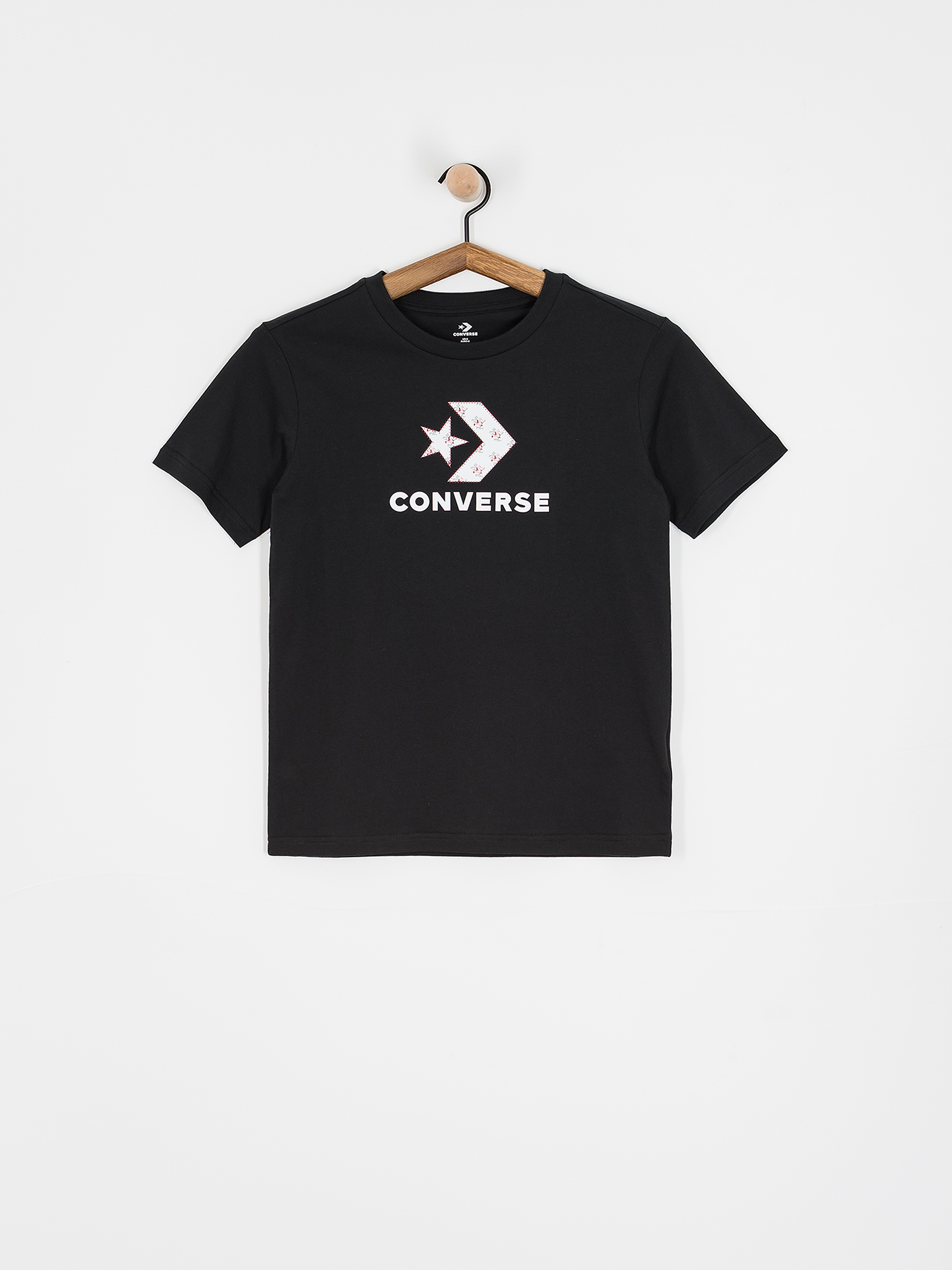 T-shirt Converse Star Chevron Infill Wmn (converse black)