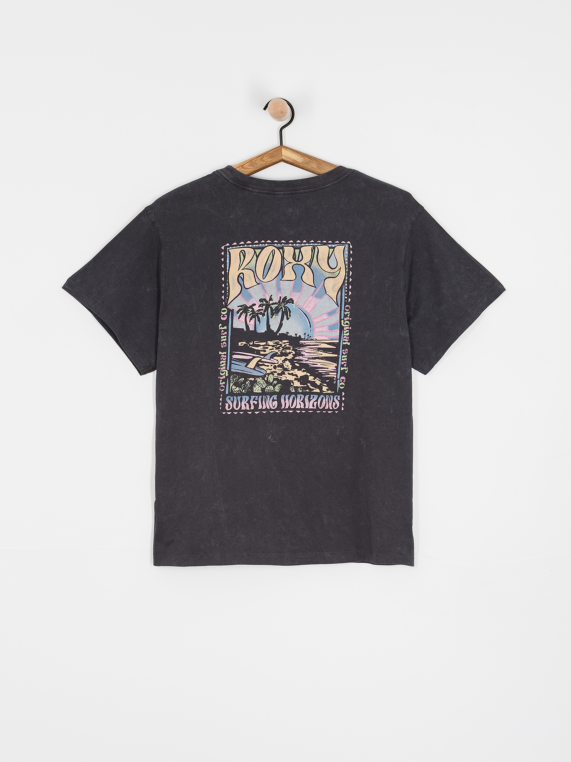 T-shirt Roxy Sunnyoversize Optic Wash Wmn (phantom)