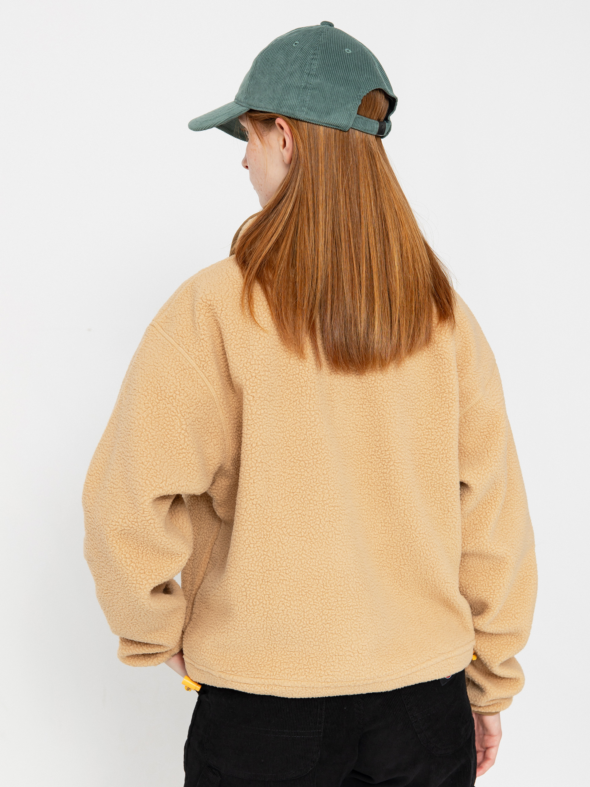 Damski Polar Columbia Helvetia II Cropped Half Snap (canoe)