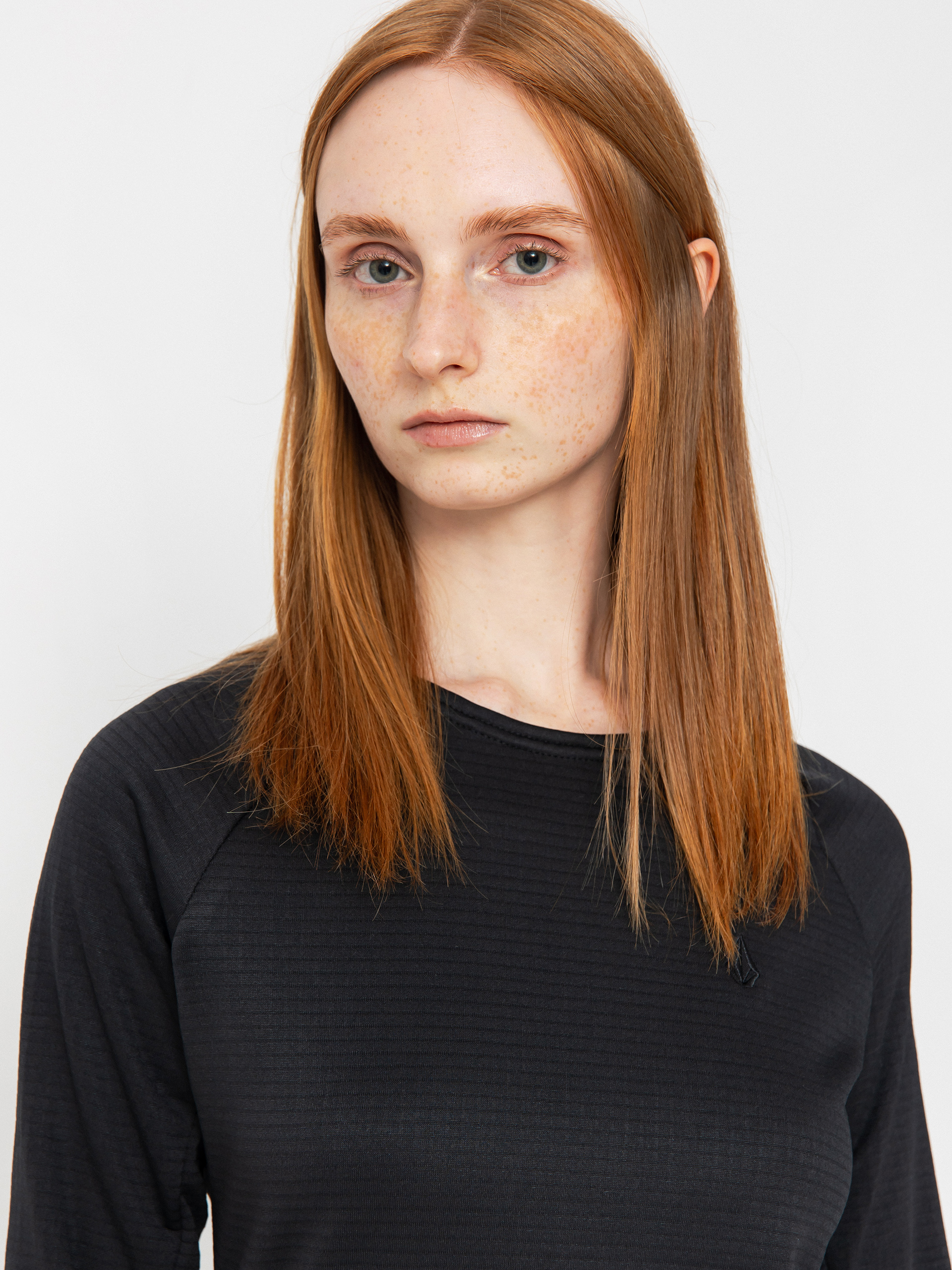 Damska Bluza aktywna Volcom Gridlock Crew (black)