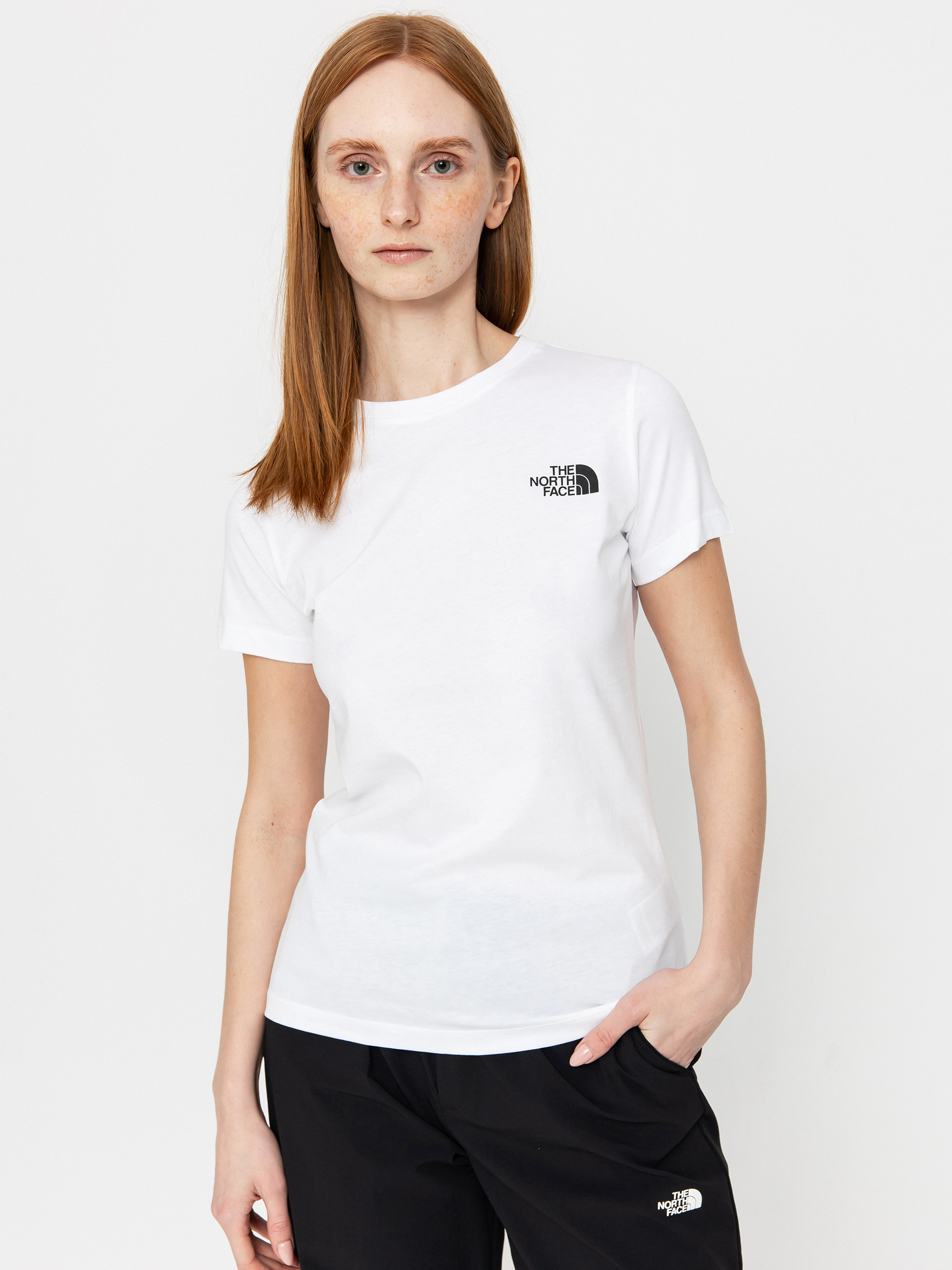T-shirt The North Face Box Nse Slim Wmn (tnf white)