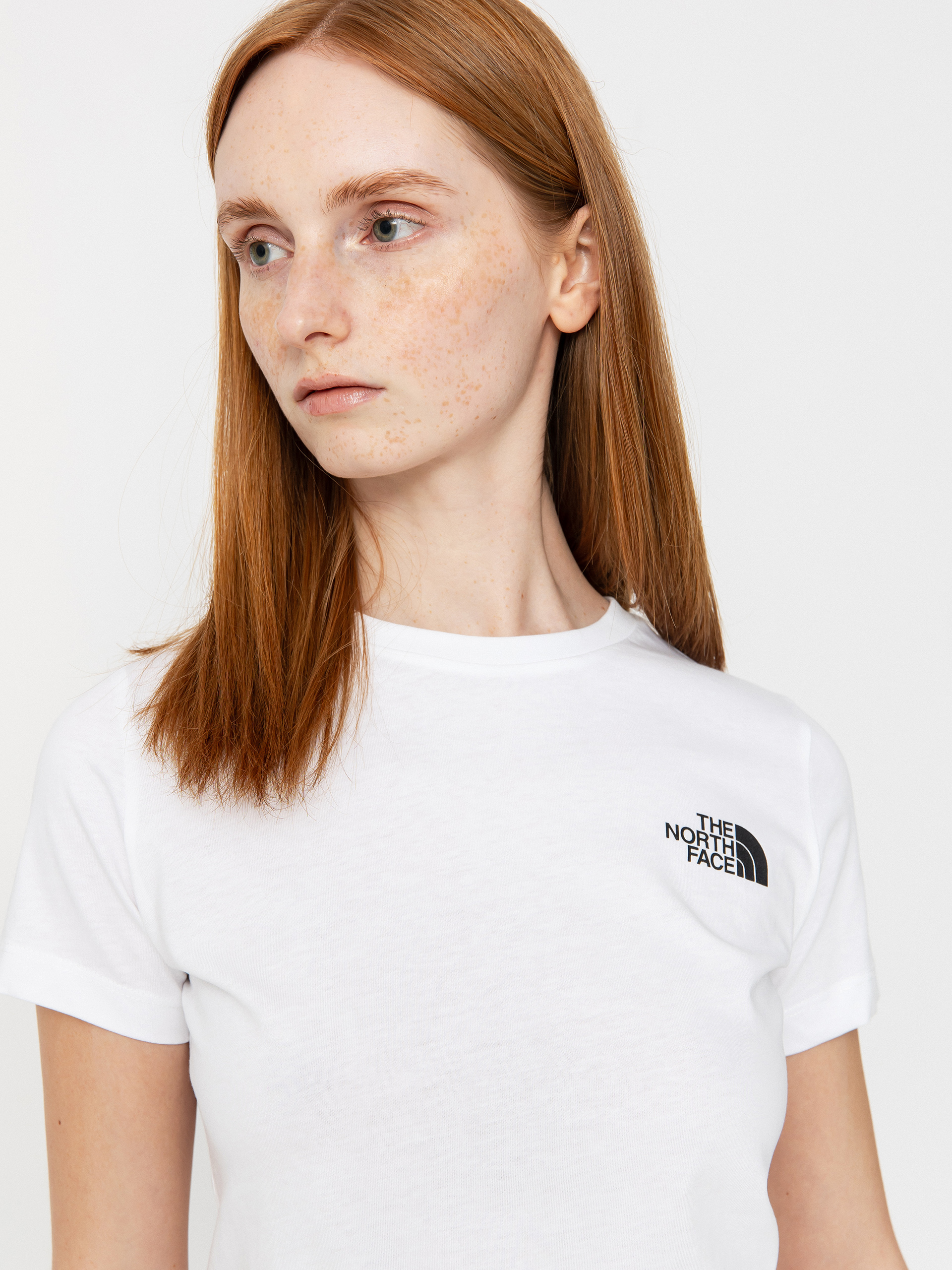 T-shirt The North Face Box Nse Slim Wmn (tnf white)