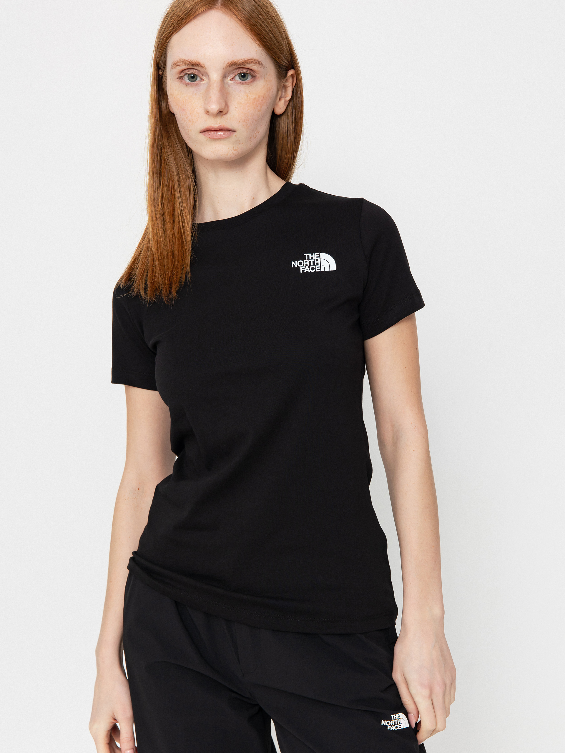 T-shirt The North Face Box Nse Slim Wmn (tnf black)