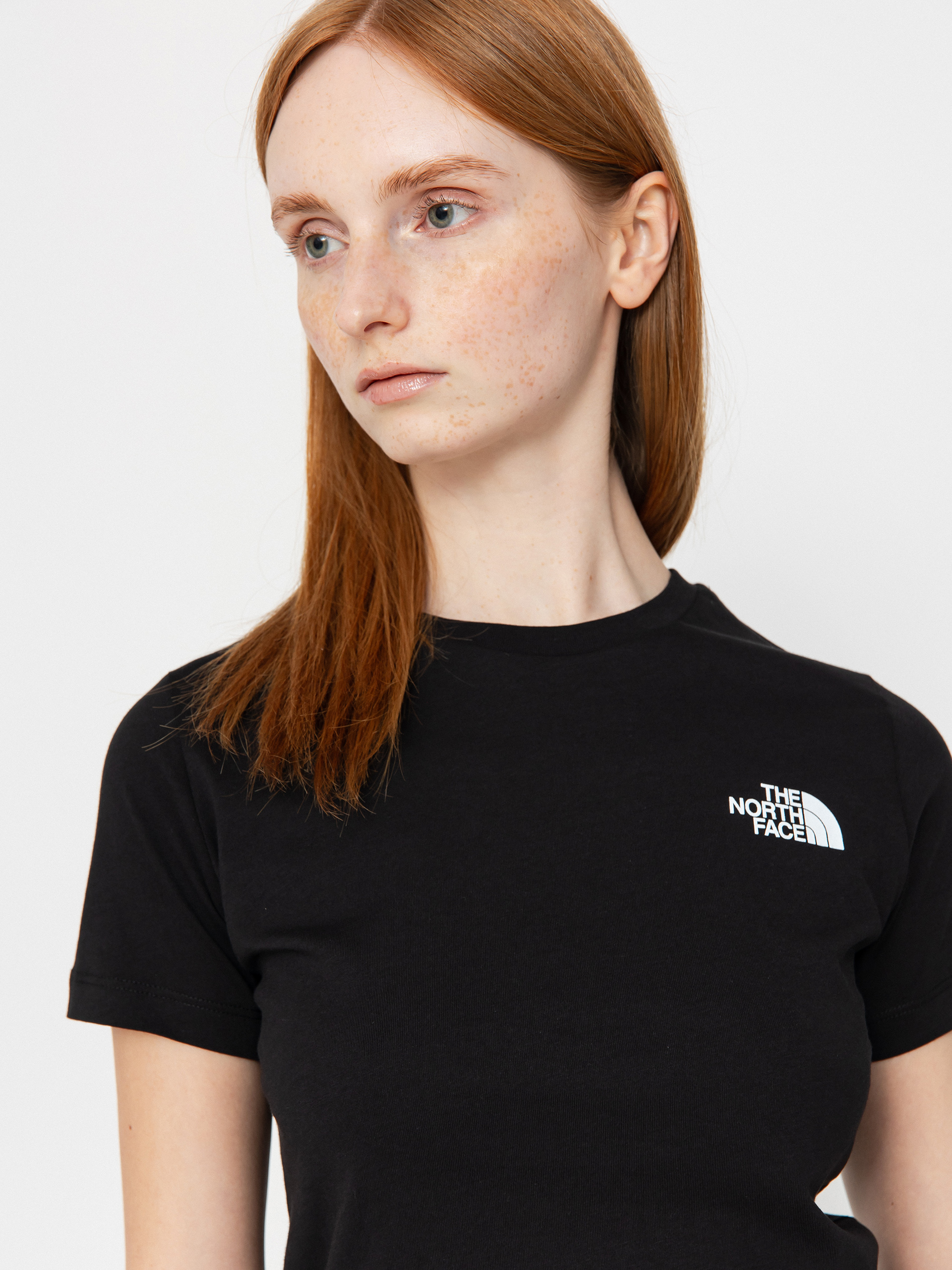 T-shirt The North Face Box Nse Slim Wmn (tnf black)