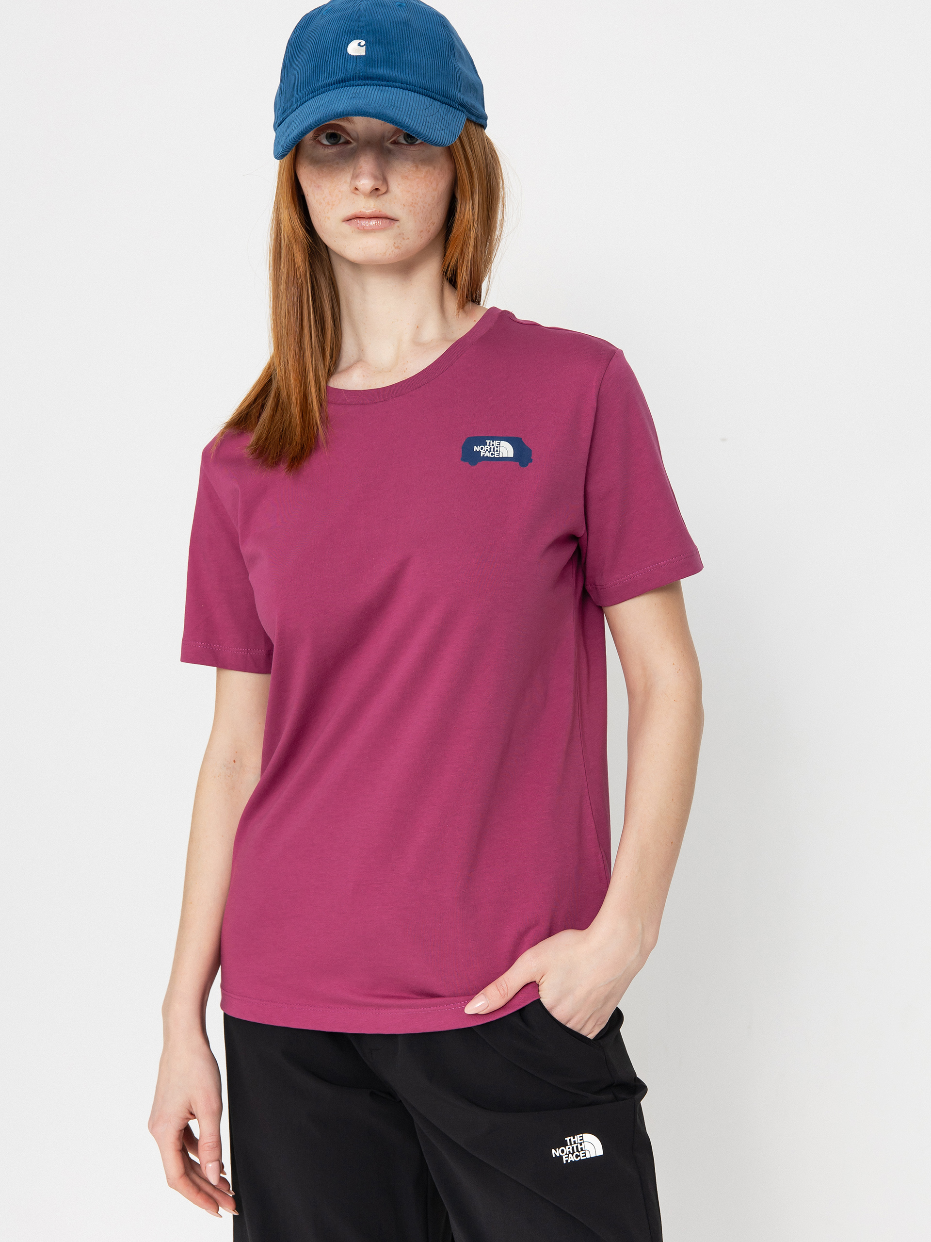 T-shirt The North Face Outdoor Graphic Wmn (cyber berry)