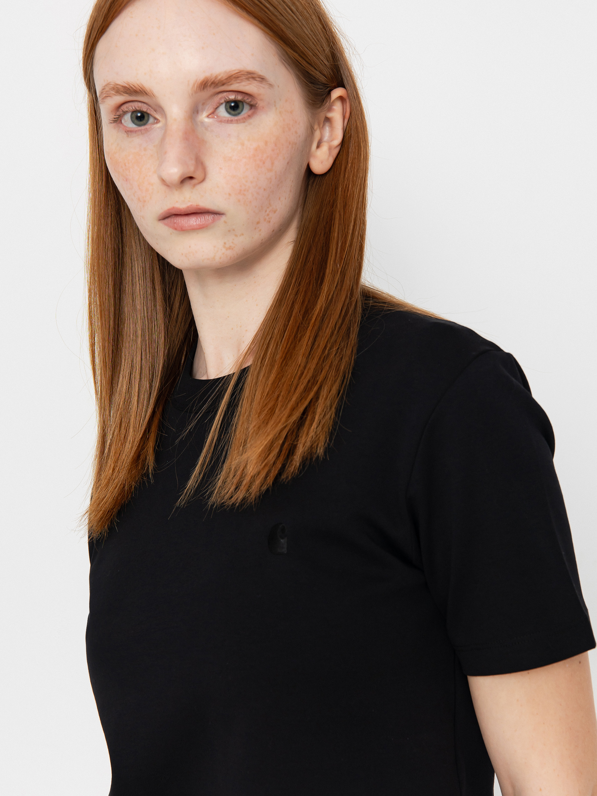 T-shirt Carhartt WIP Luca Wmn (black)