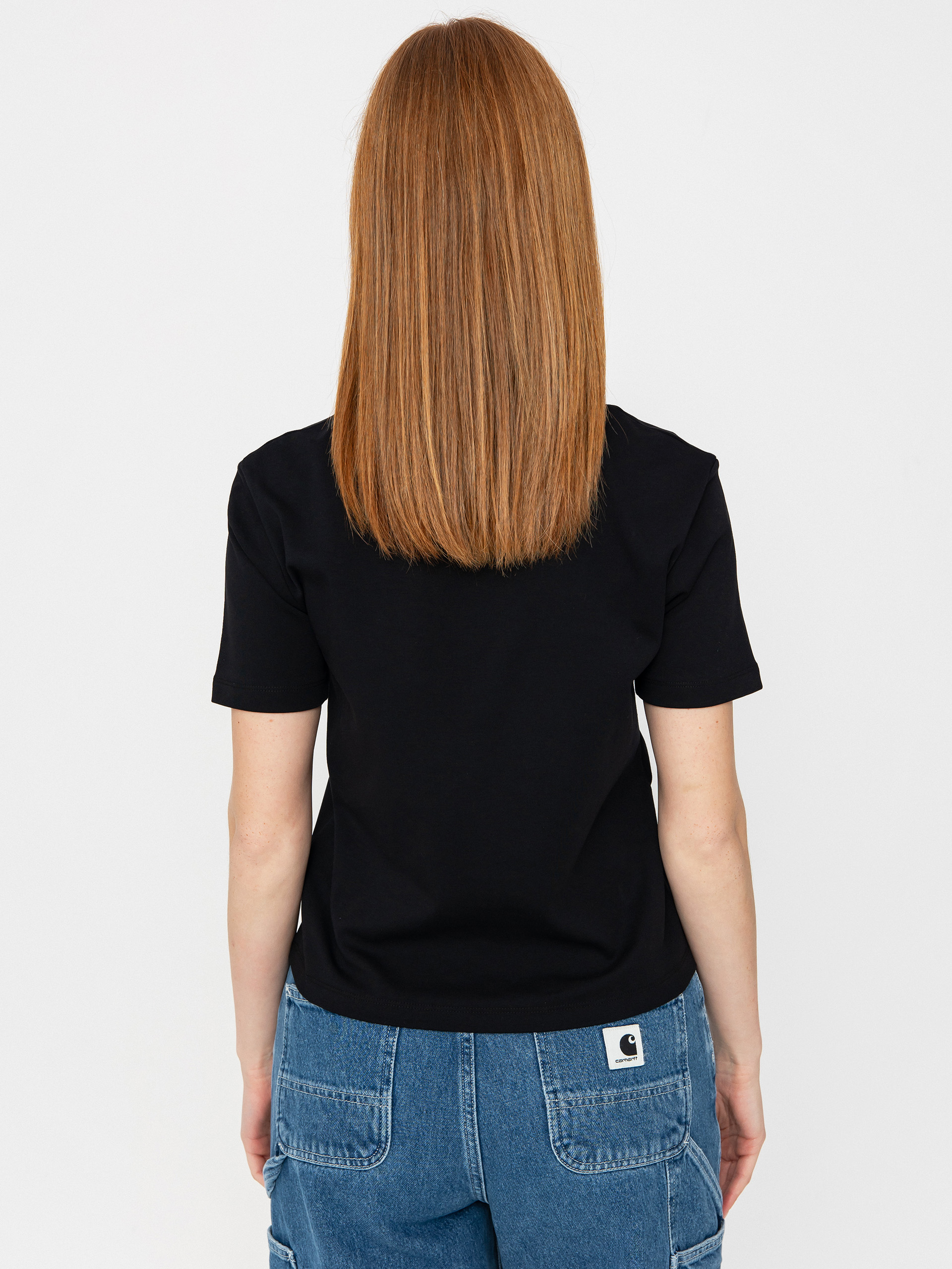 T-shirt Carhartt WIP Luca Wmn (black)