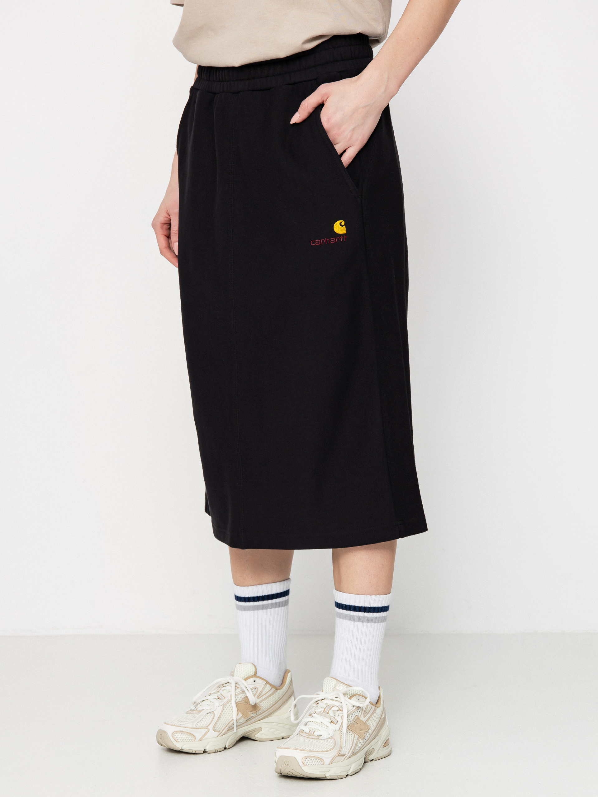 Spódnica Carhartt WIP American Script Wmn (black)
