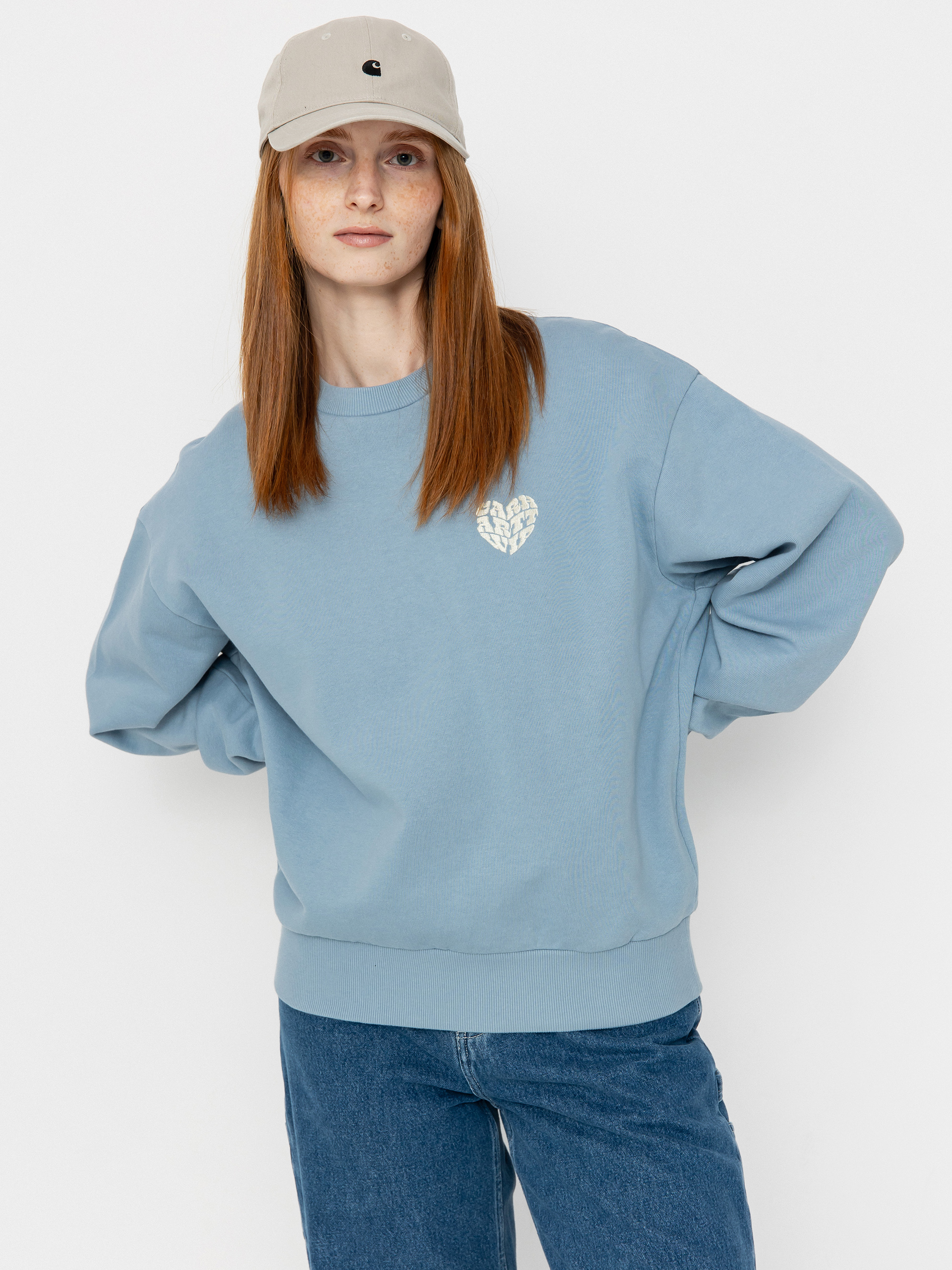 Bluza Carhartt WIP Productions Wmn (frosted blue)