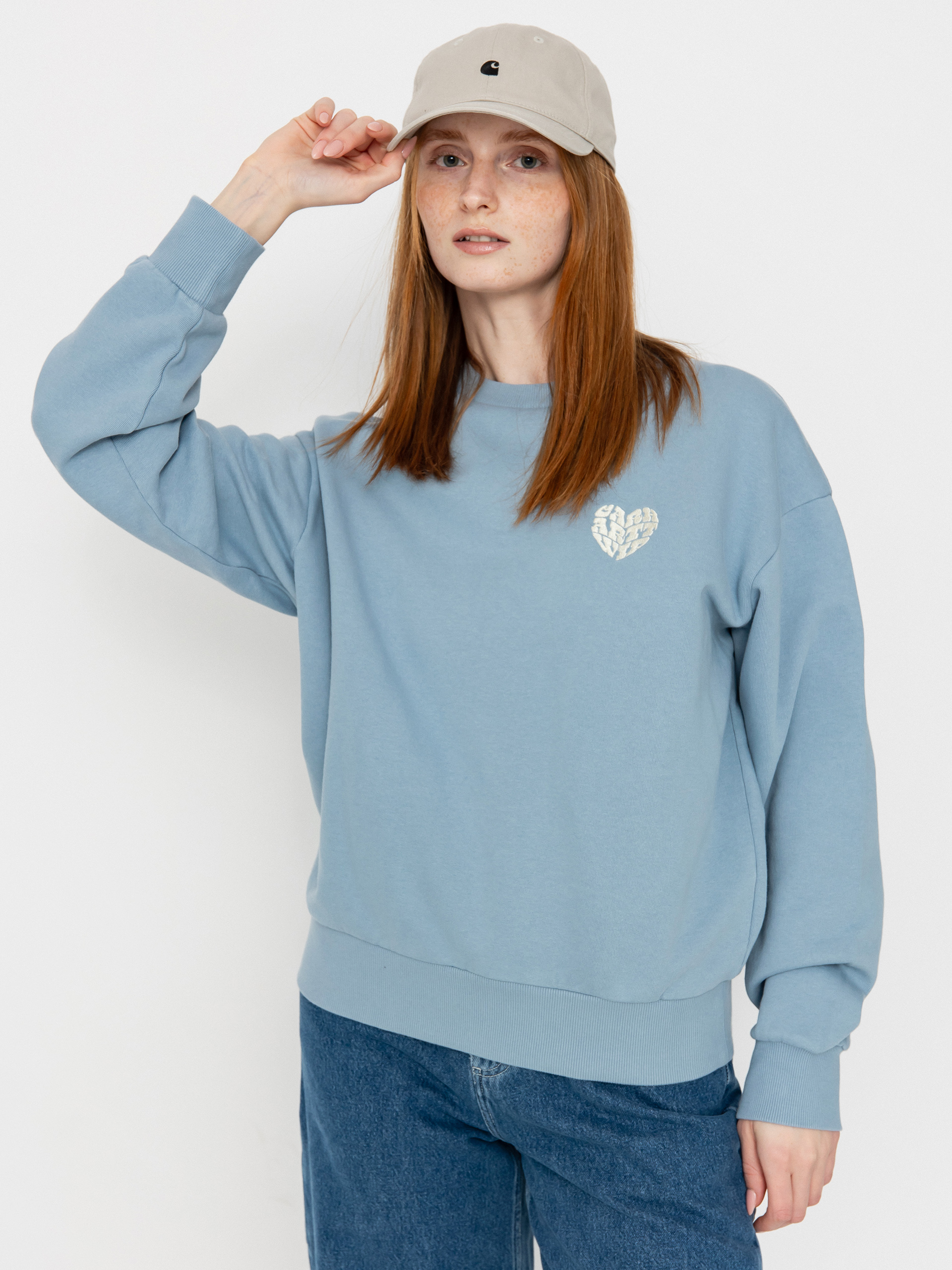 Bluza Carhartt WIP Productions Wmn (frosted blue)