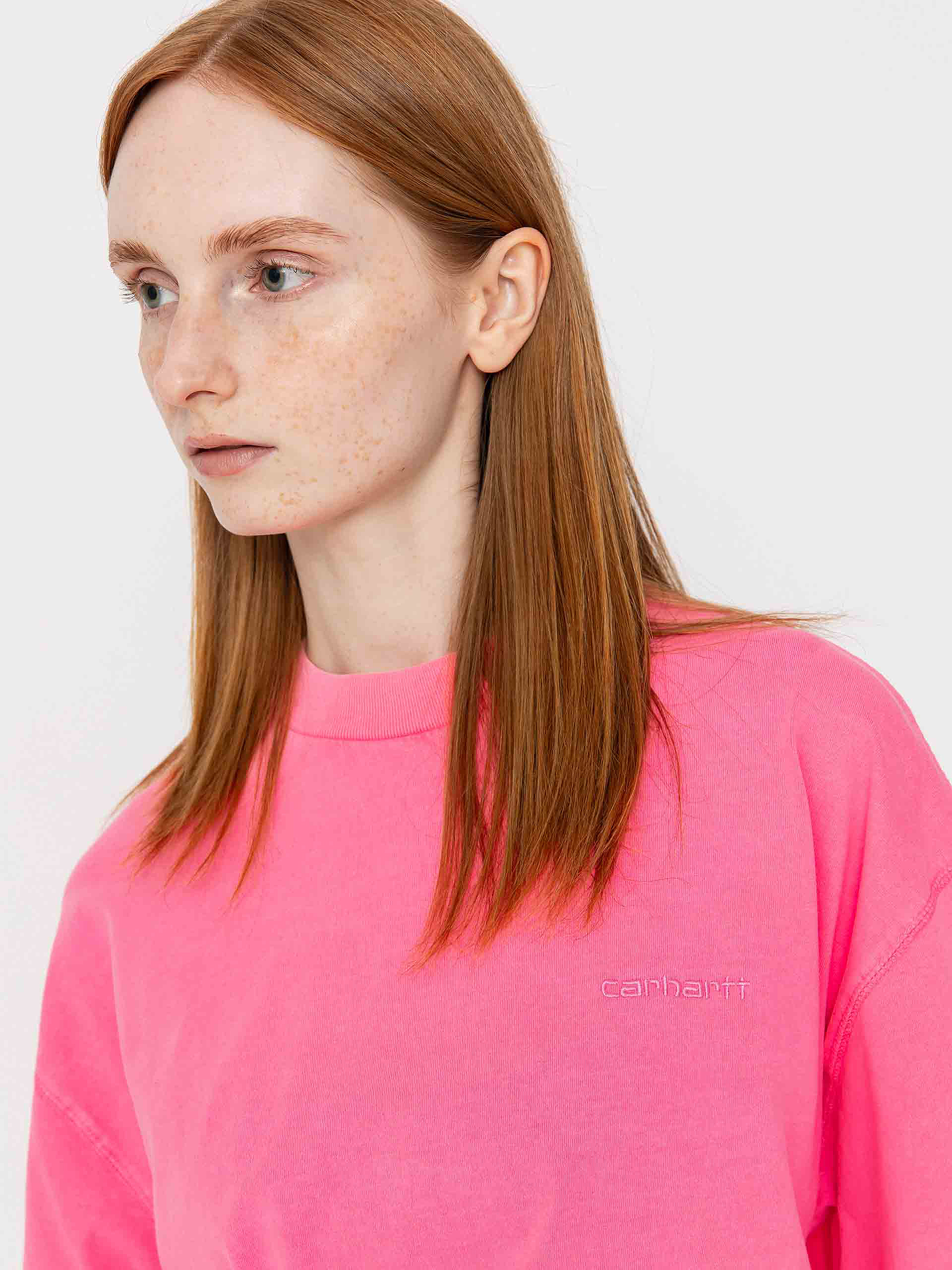 T-shirt Carhartt WIP Lumo Wmn (lumo pink)