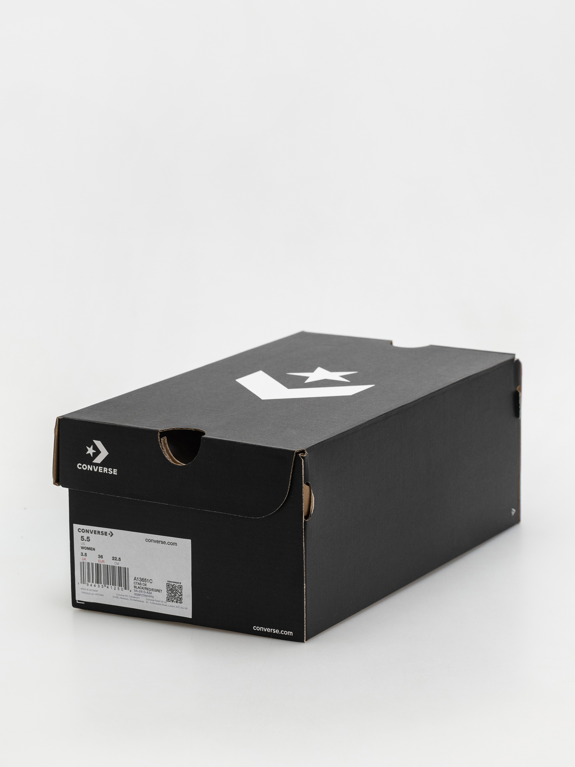 Trampki Converse Chuck Taylor All Star Ox Wmn (black/red/egret)