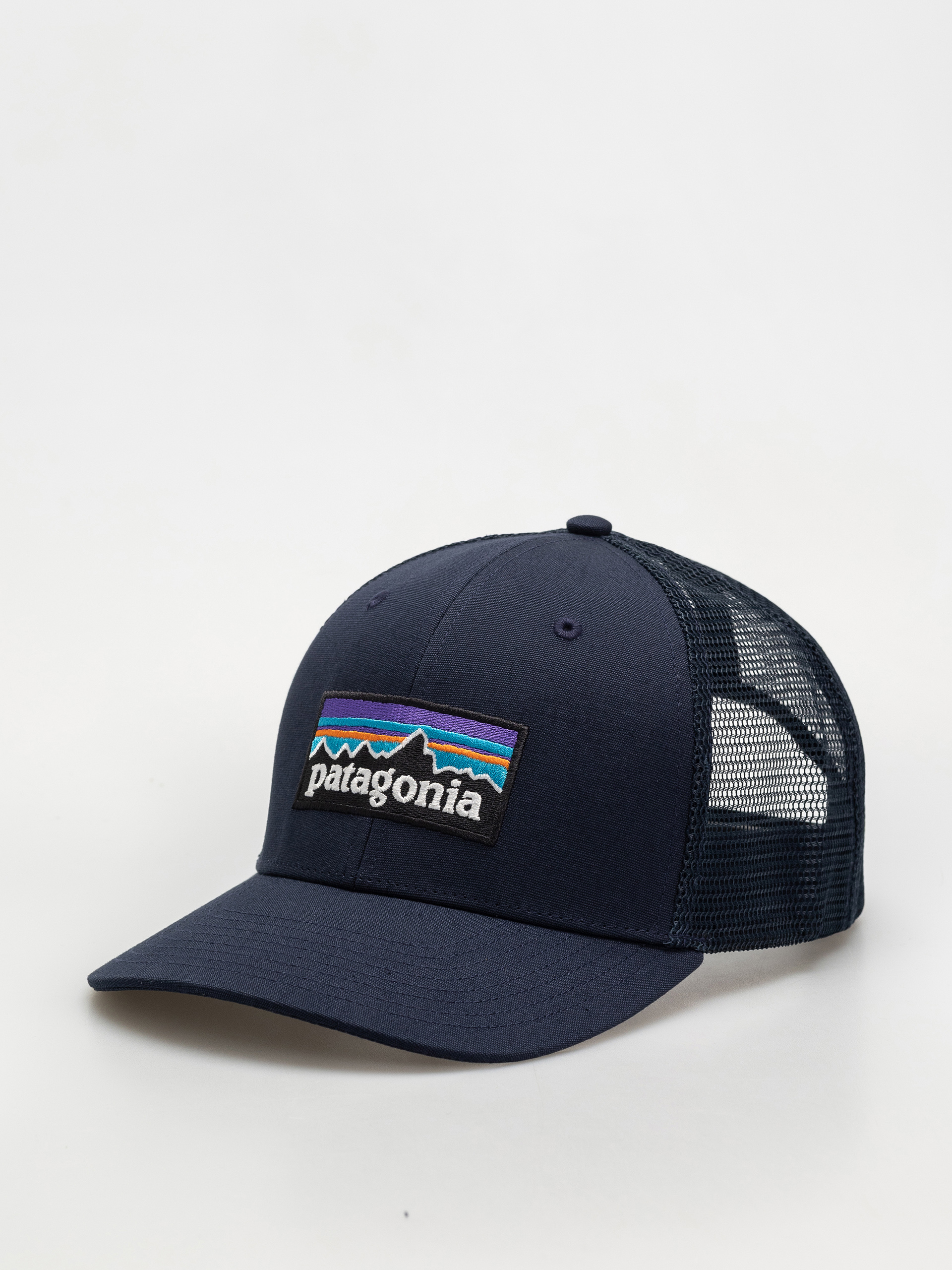 Czapka z daszkiem Patagonia P 6 Logo Trucker (new navy)