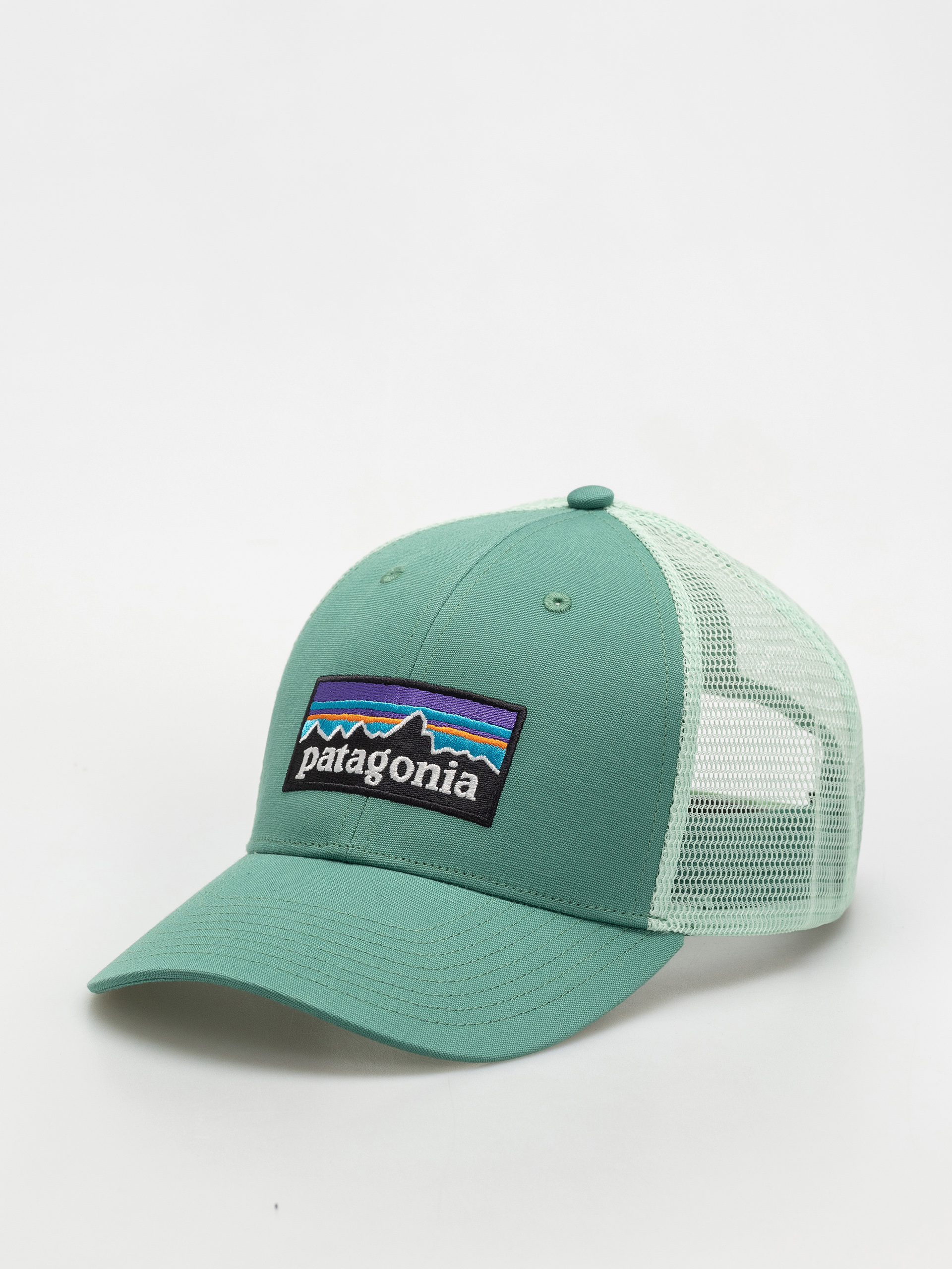 Czapka z daszkiem Patagonia P 6 Logo LoPro Trucker (heartleaf green)