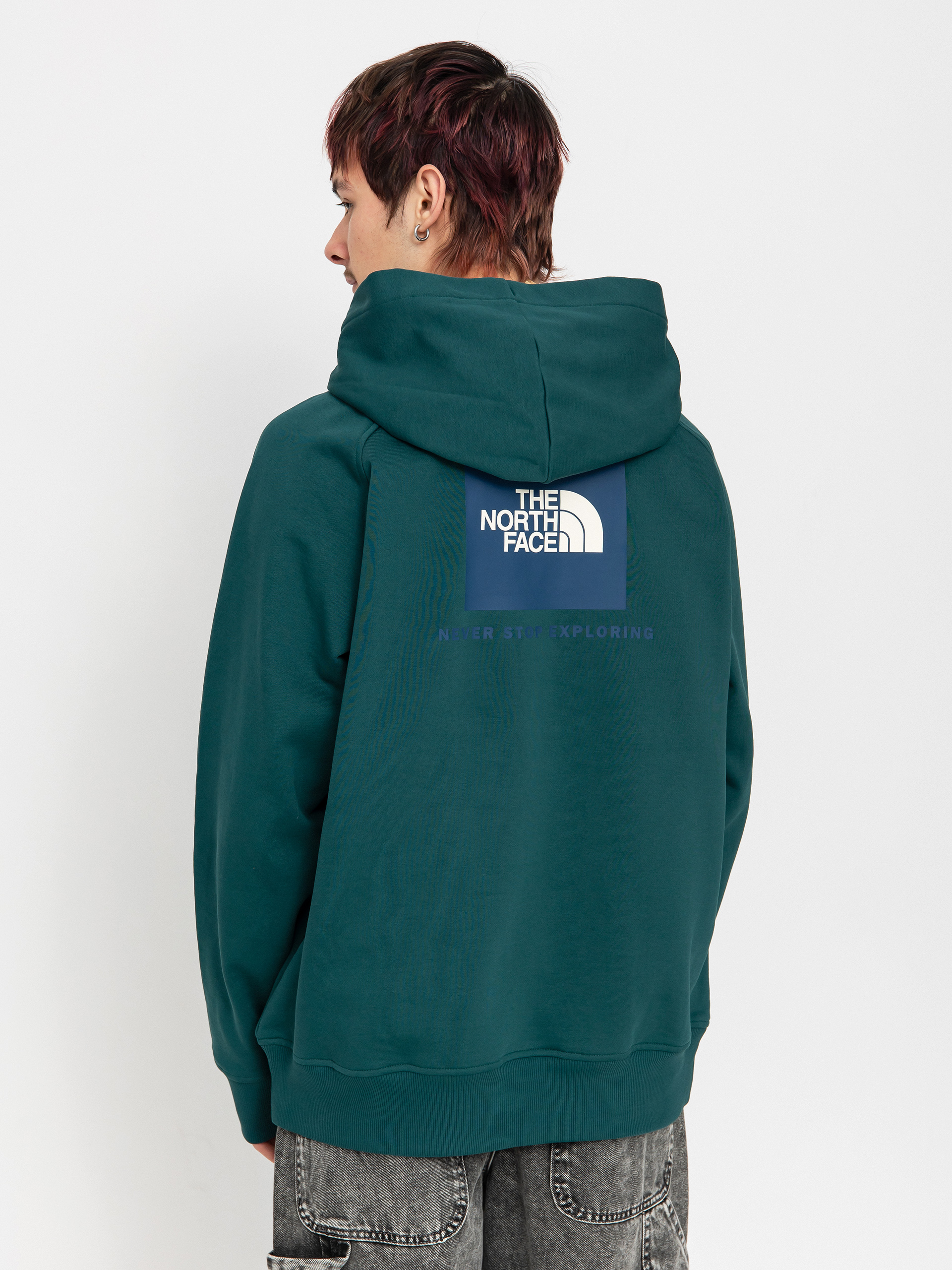 Bluza z kapturem The North Face Raglan Box Nse HD (deep nori/estate blue)