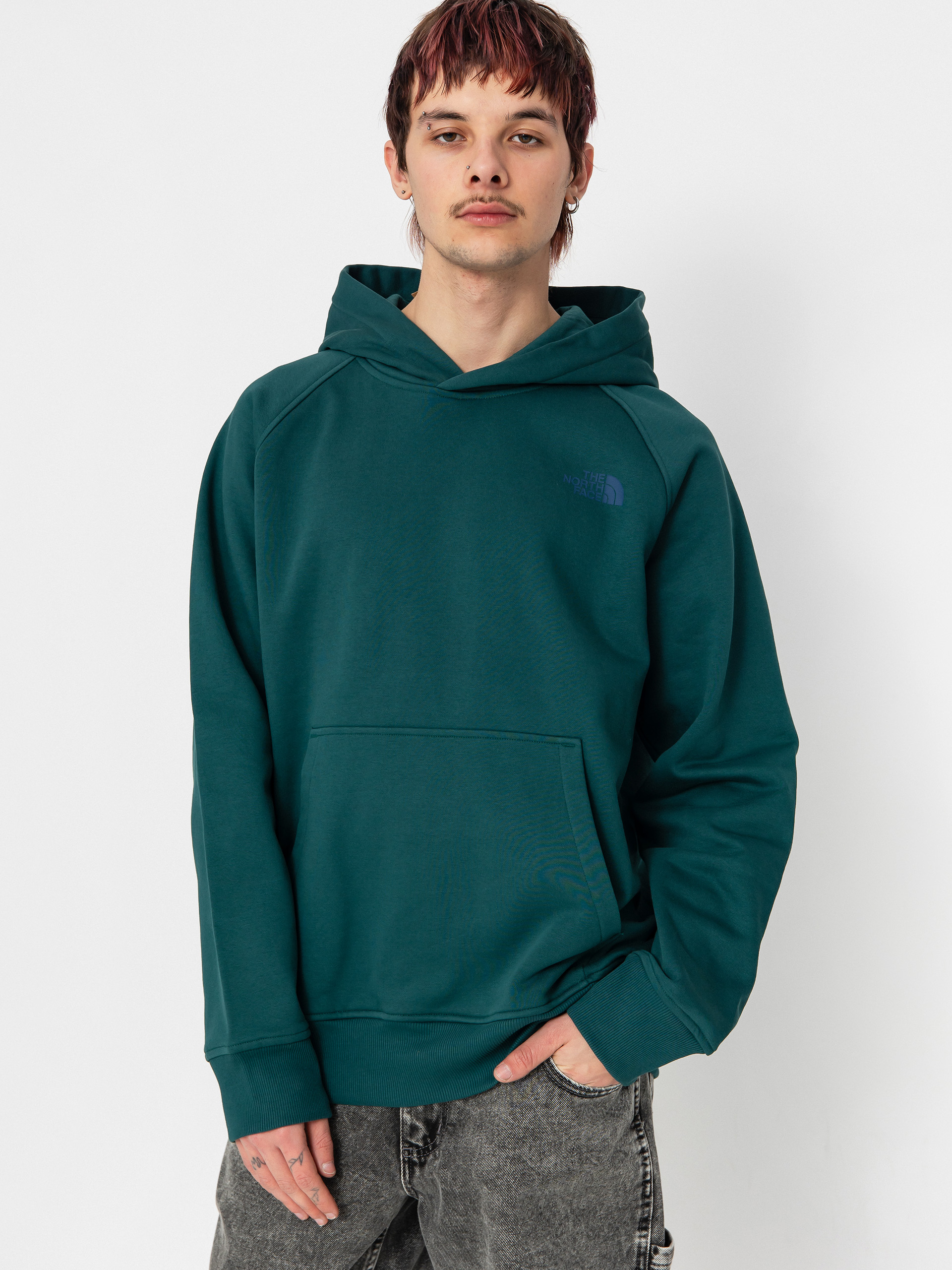 Bluza z kapturem The North Face Raglan Box Nse HD (deep nori/estate blue)