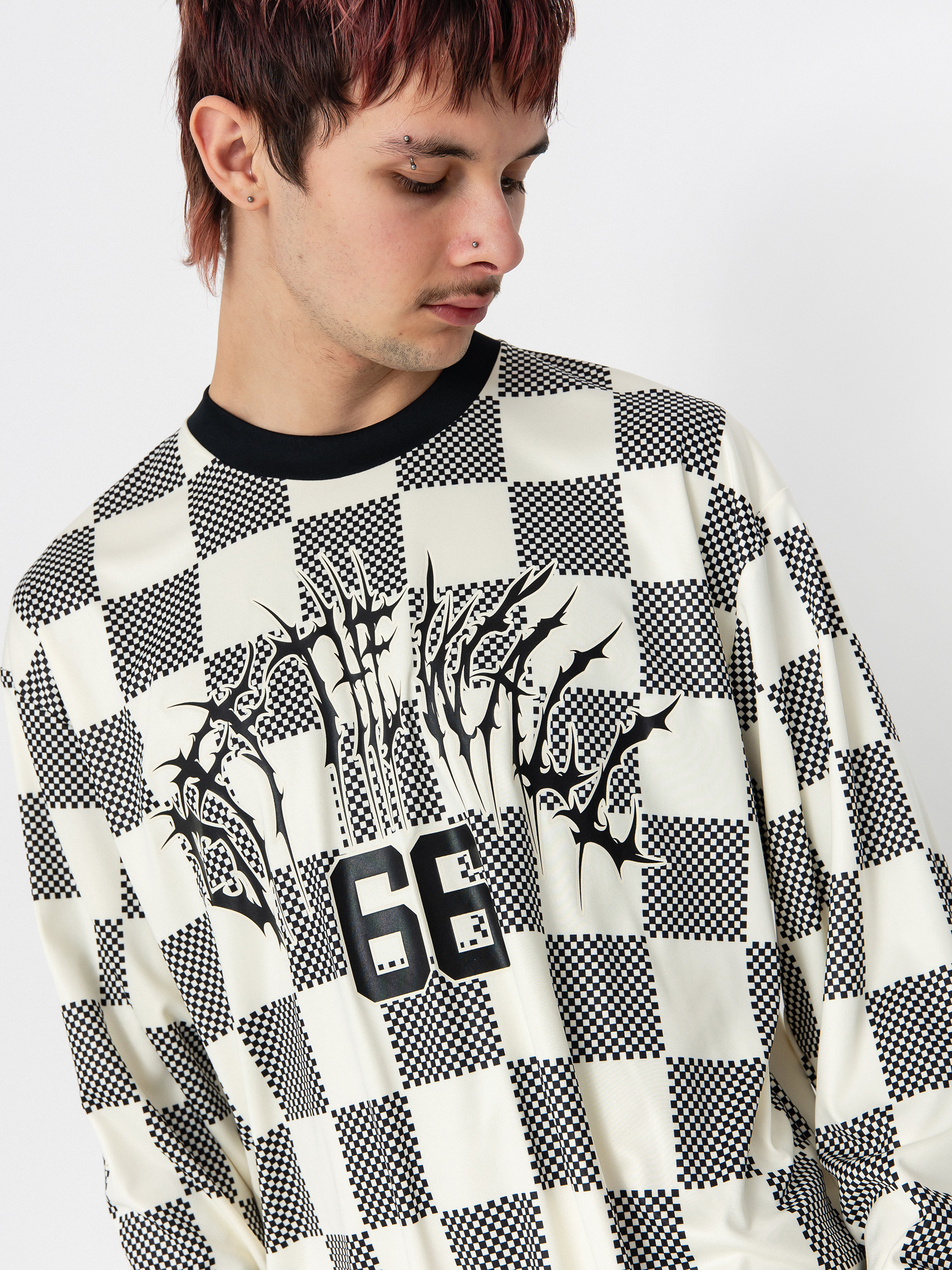 Longsleeve Vans Metal Arch Soccer Knit (lemon icing/black)