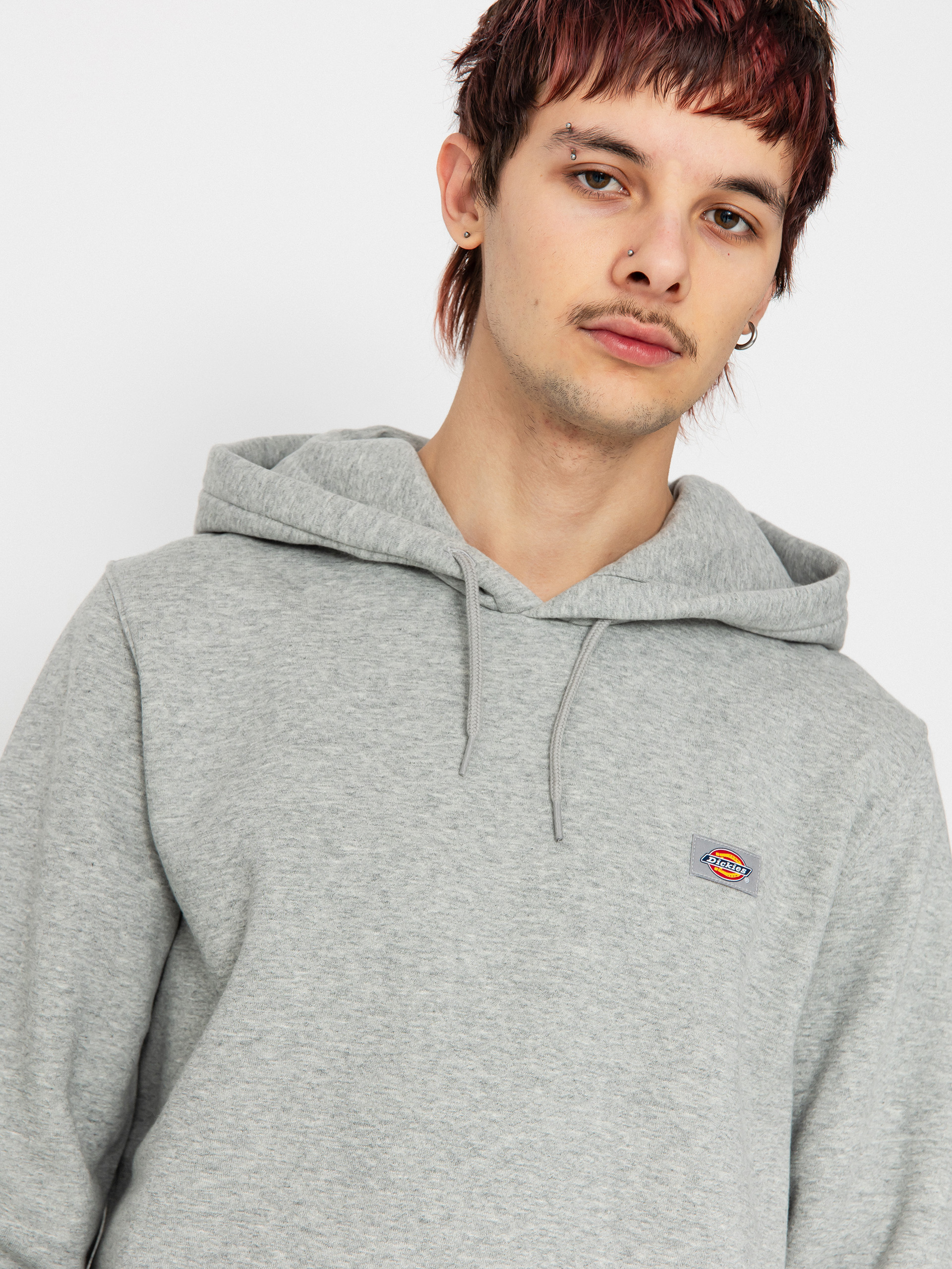 Bluza z kapturem Dickies Oakport HD (heather grey)