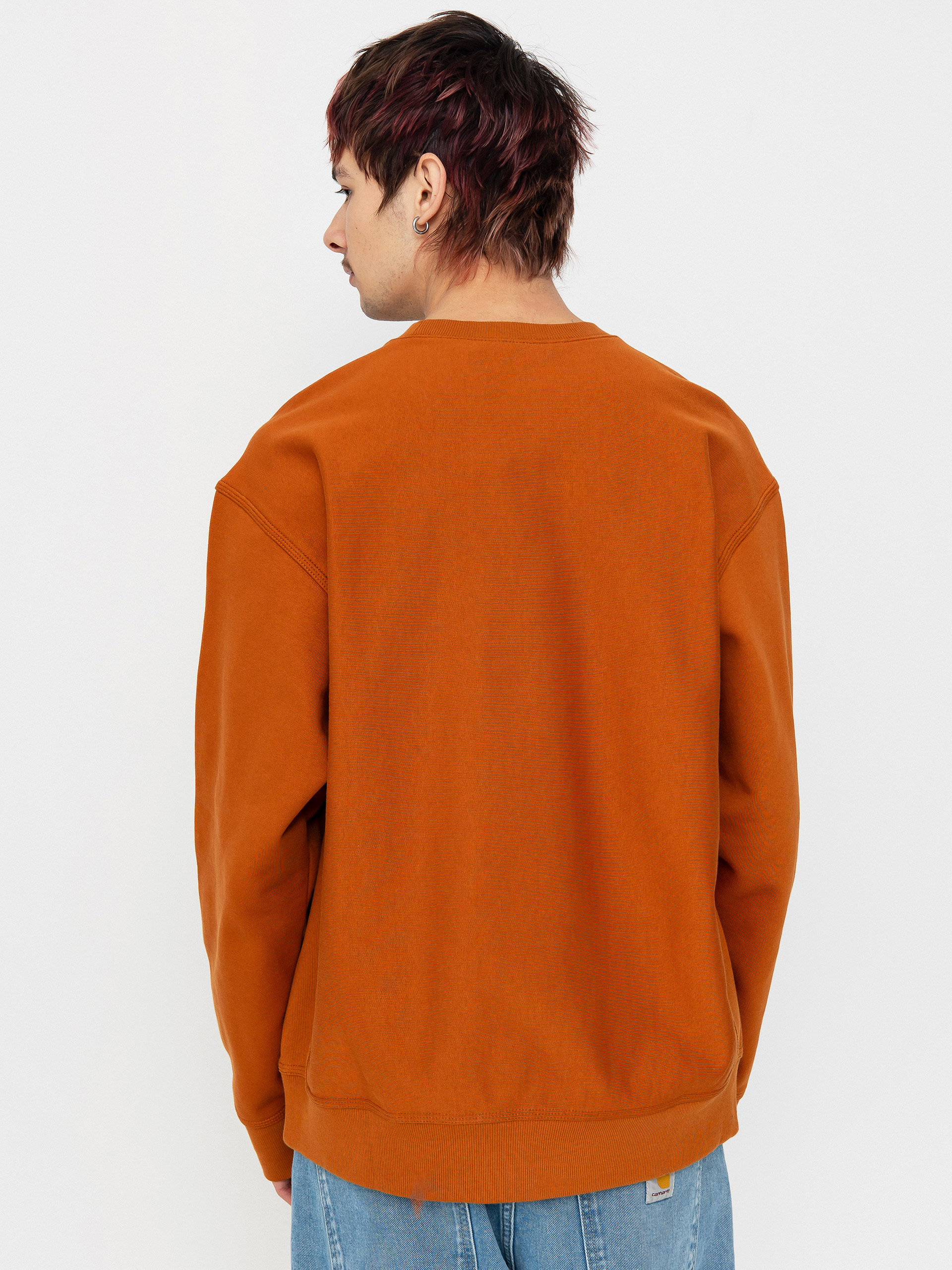 Bluza Carhartt WIP American Script (sienna)