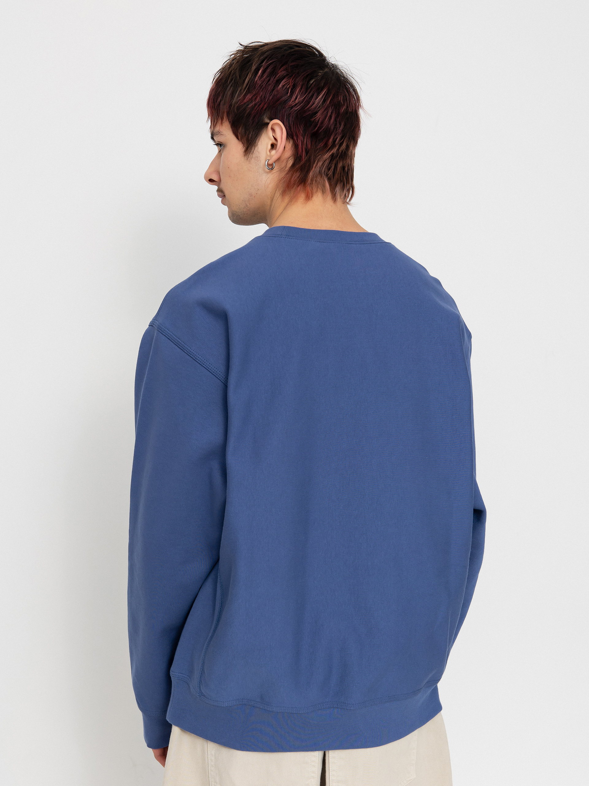 Bluza Carhartt WIP American Script (blue iris)