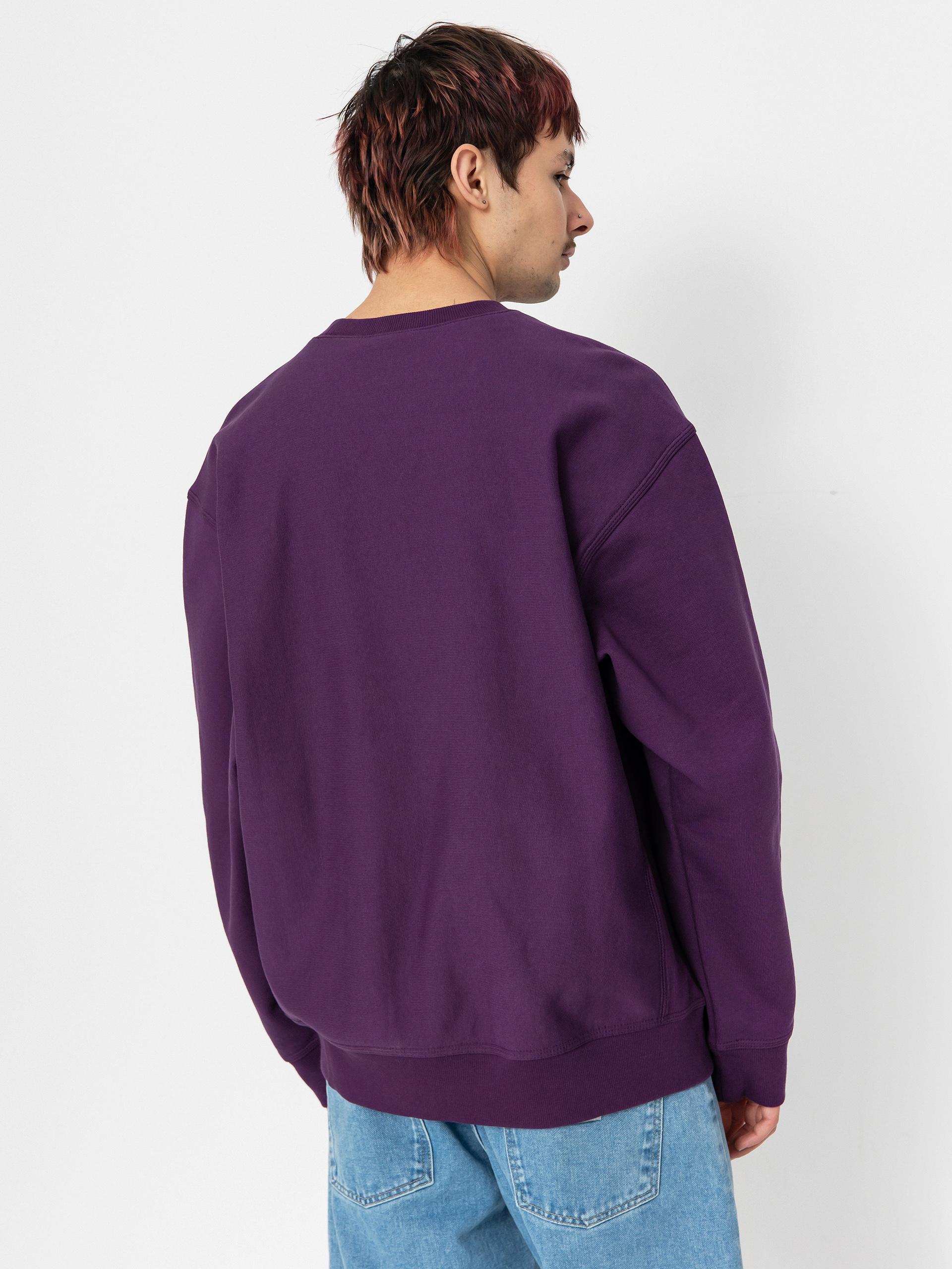 Bluza Carhartt WIP American Script (huckleberry)