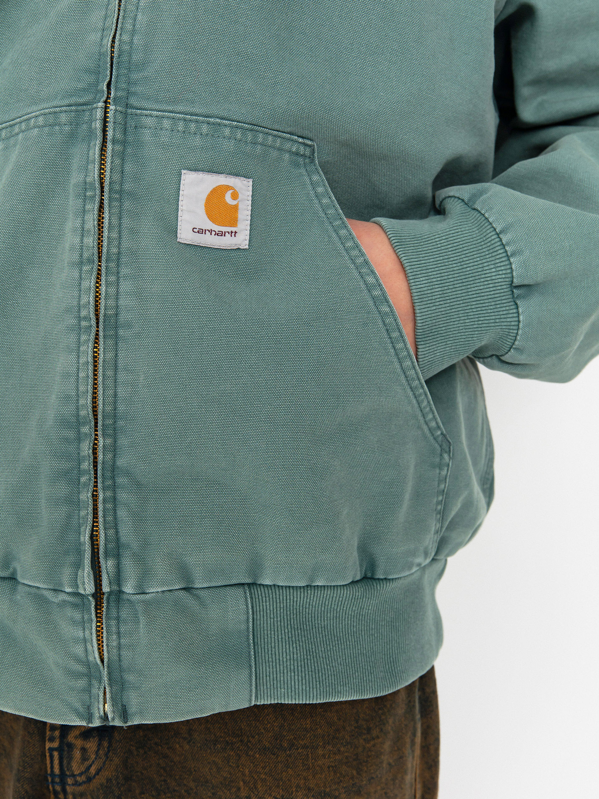 ジャケット・アウター carhartt active jacket gray Green CARHARTT WIP OG ACTIVE JACKET (Smoke Green (aged canvas