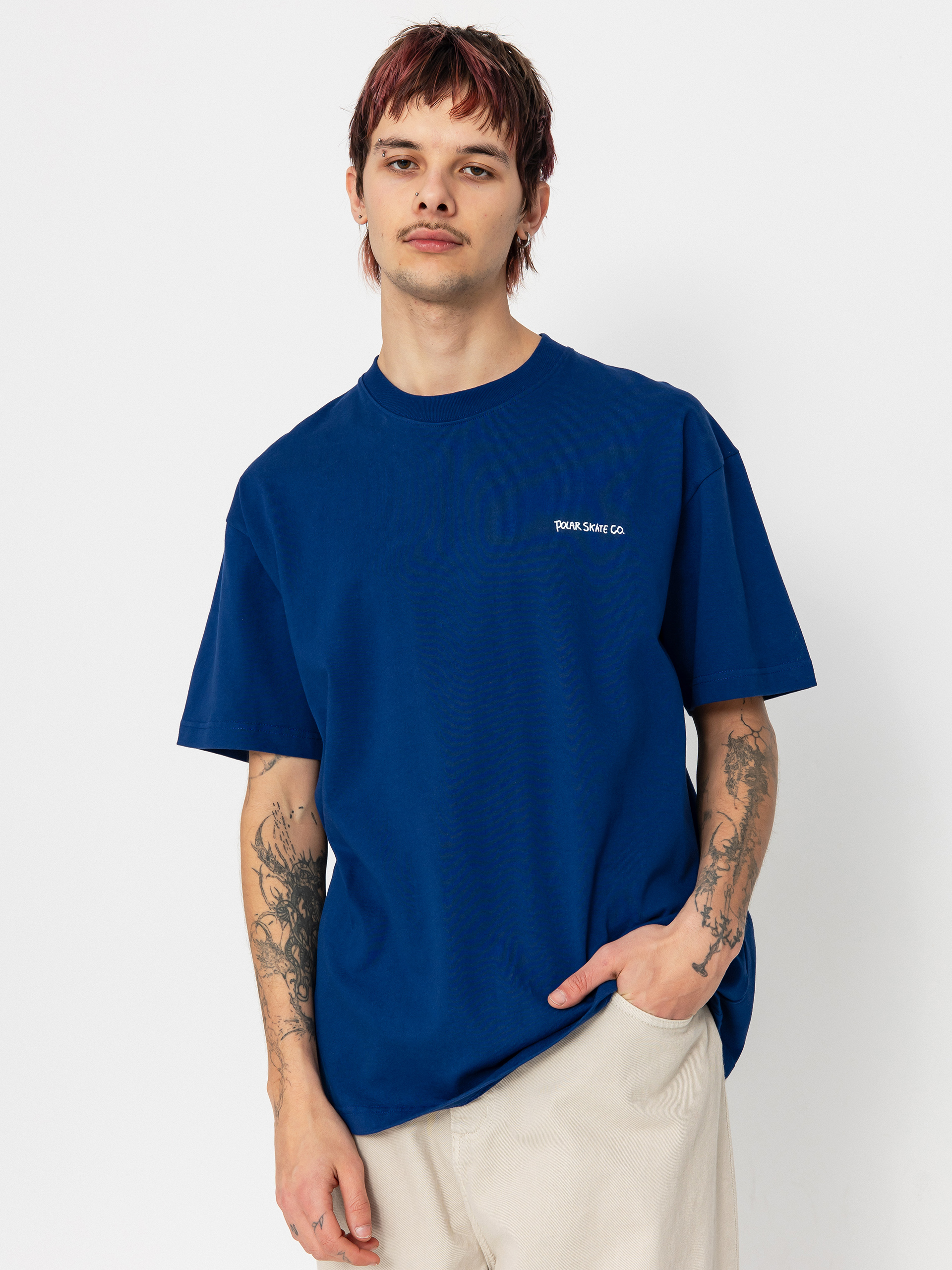 T-shirt Polar Skate Life In a Bubble (deep royal blue)