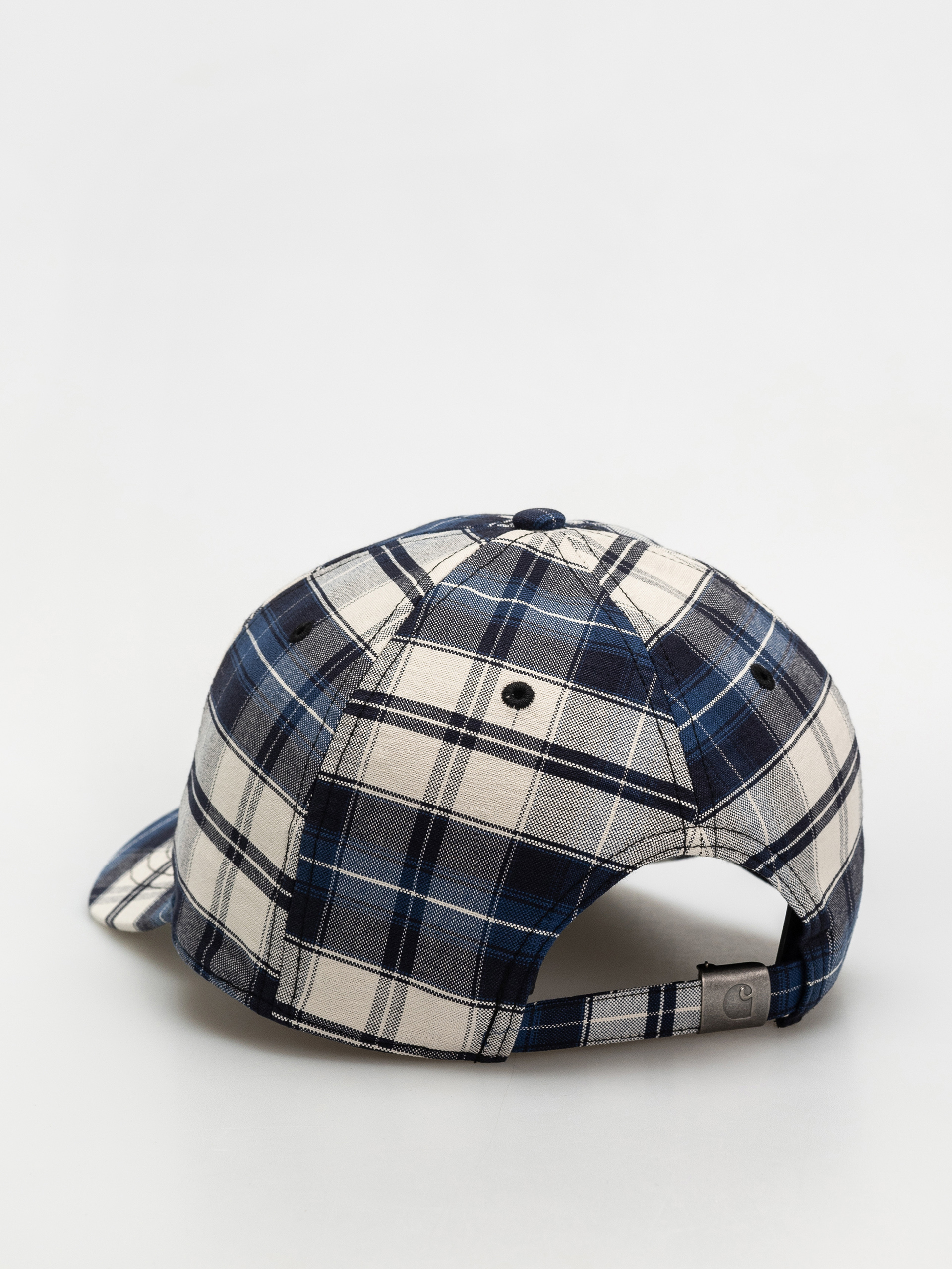 Czapka z daszkiem Carhartt WIP Tarbell (tarbell check/dark navy/white)