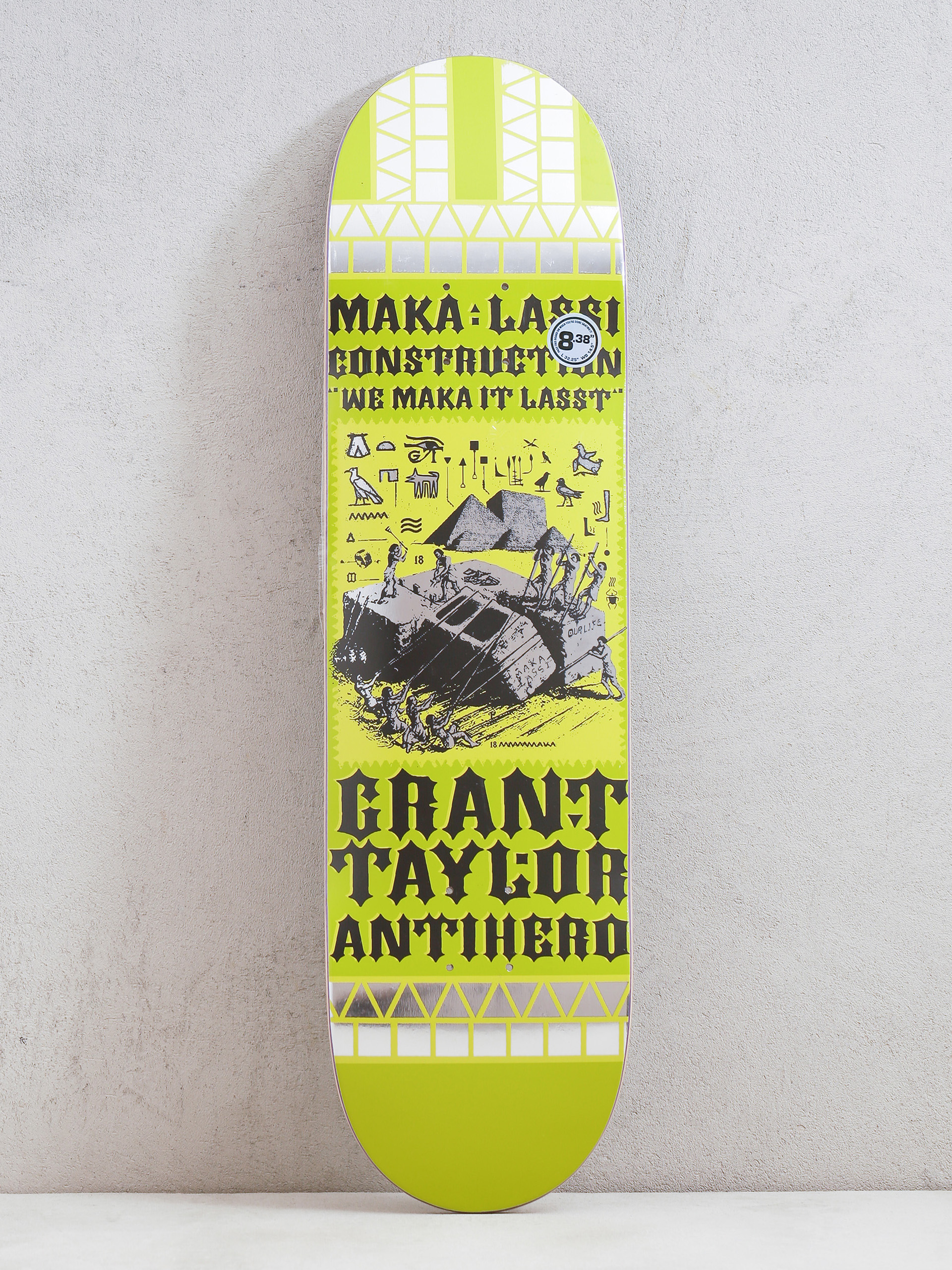 Deck Antihero Grant Makalas Corner (neon green)