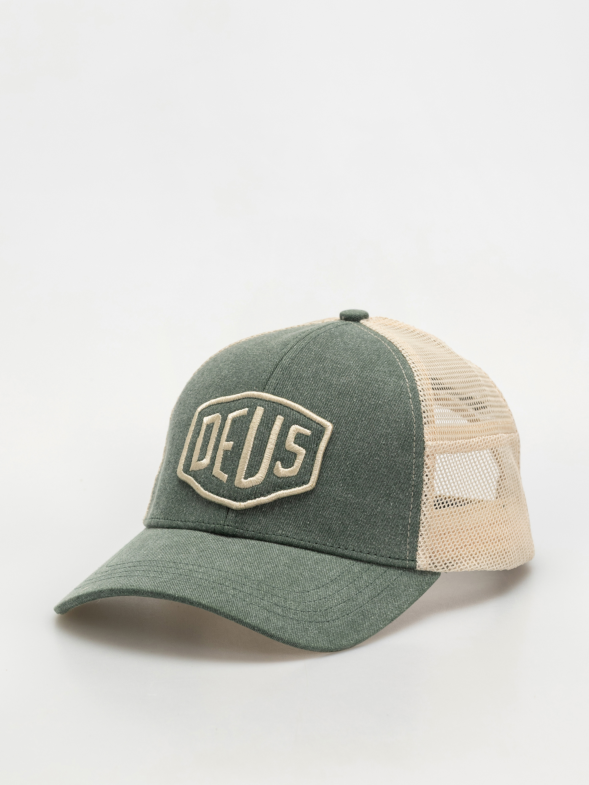 Czapka z daszkiem Deus Ex Machina Shield Trucker (shale green)