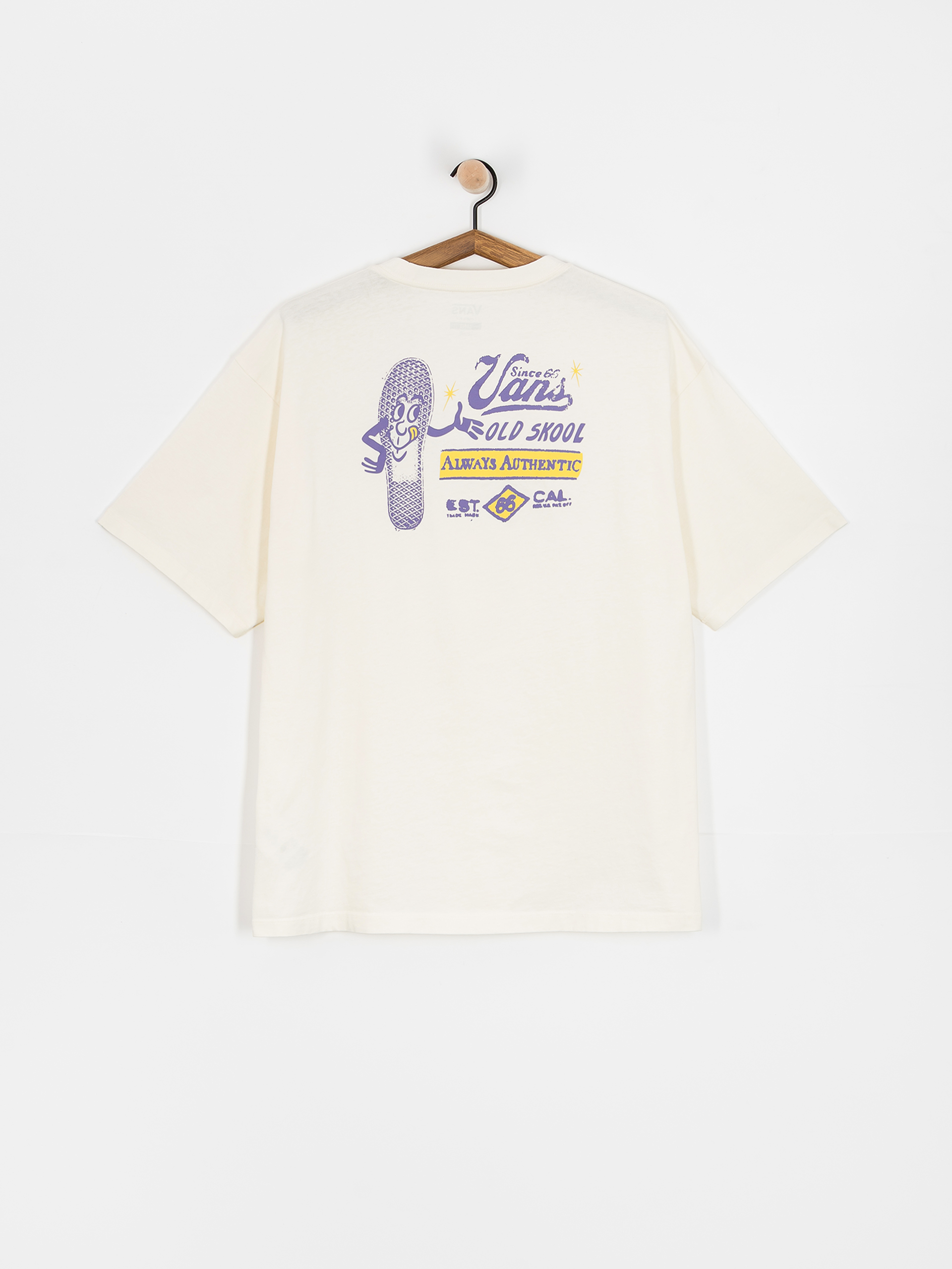 T-shirt Vans Waffle Stomp Loose (marshmallow)