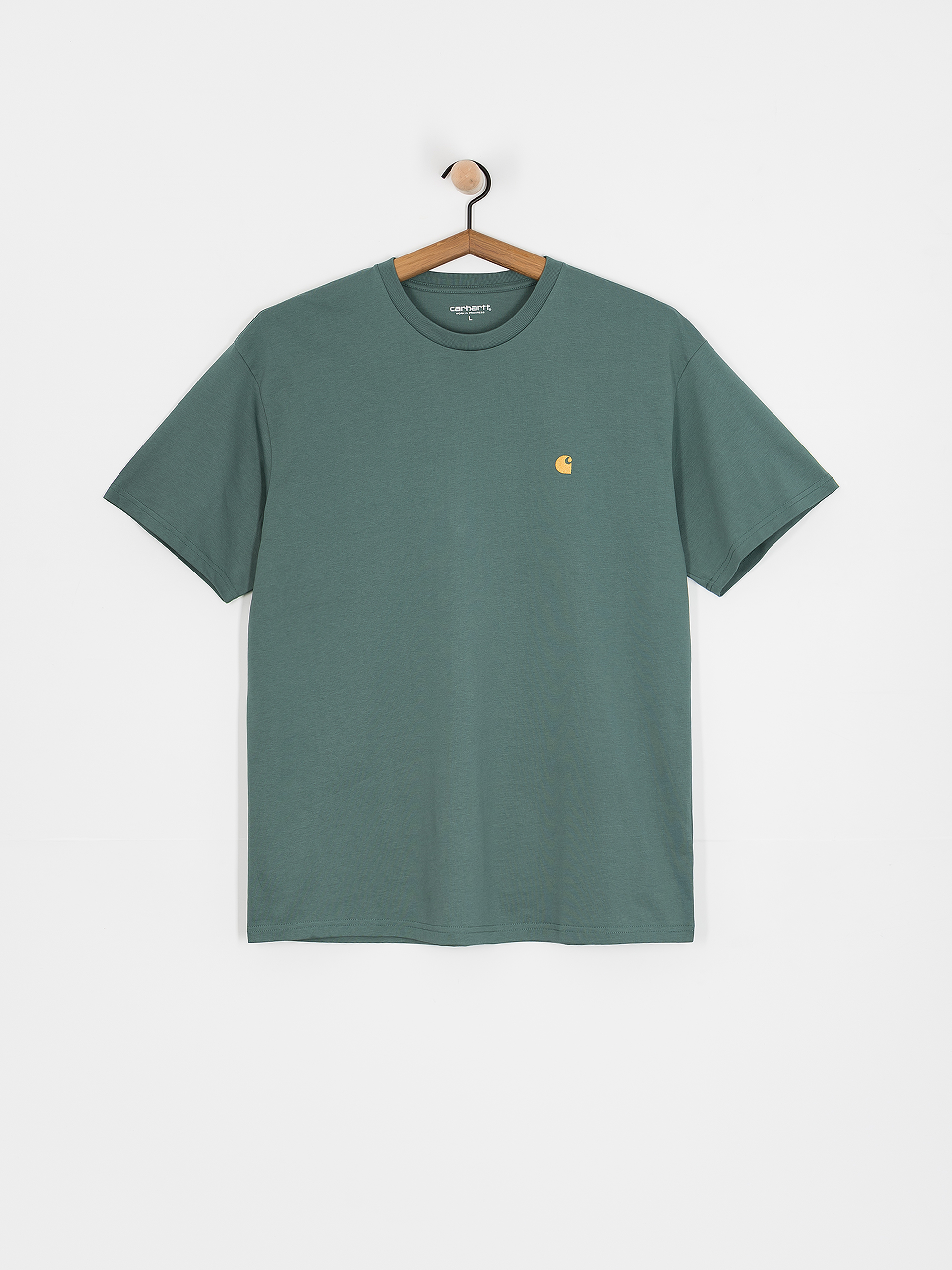 T-shirt Carhartt WIP Chase (silver pine/gold)