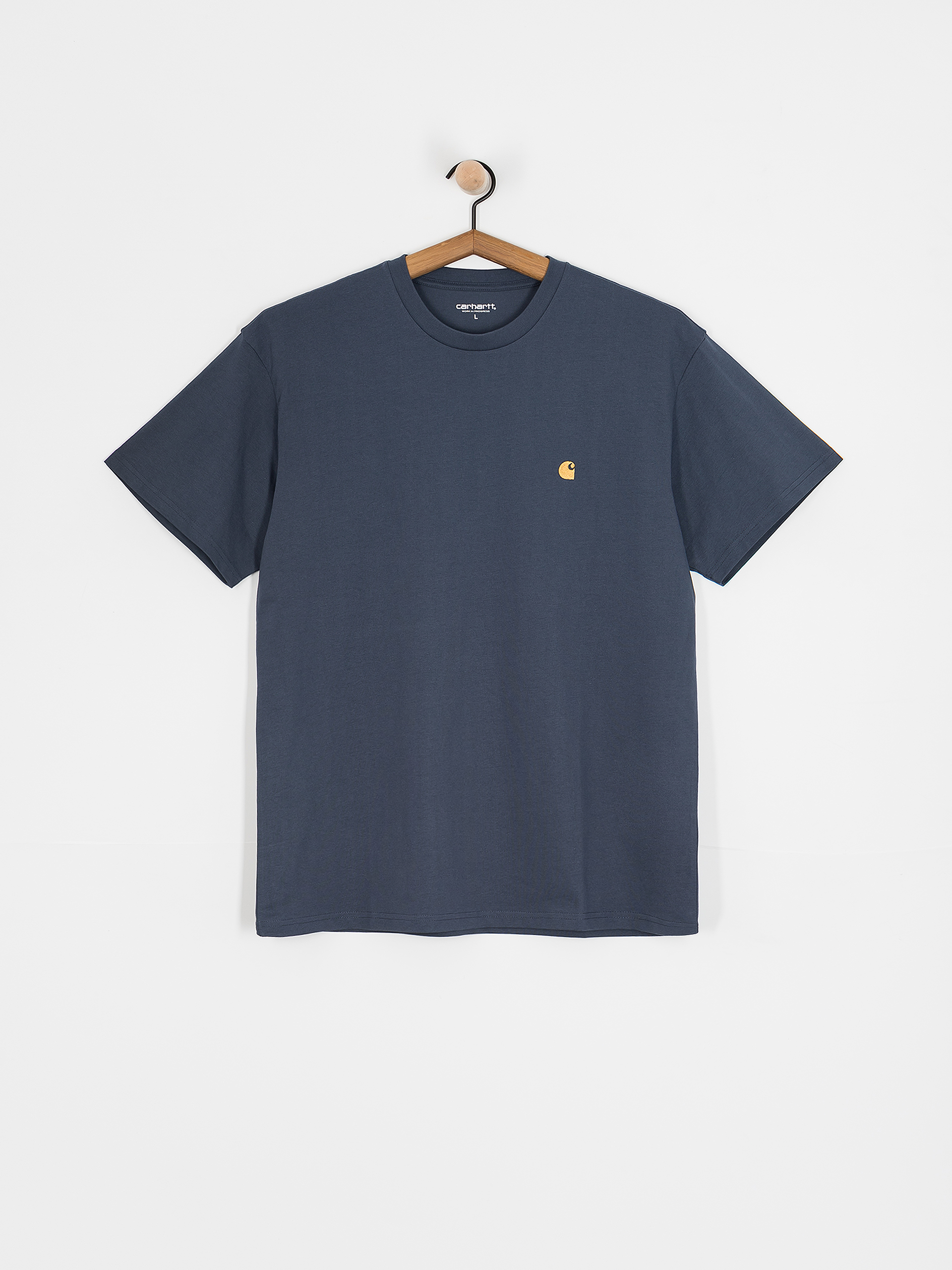 T-shirt Carhartt WIP Chase (dusky blue/gold)