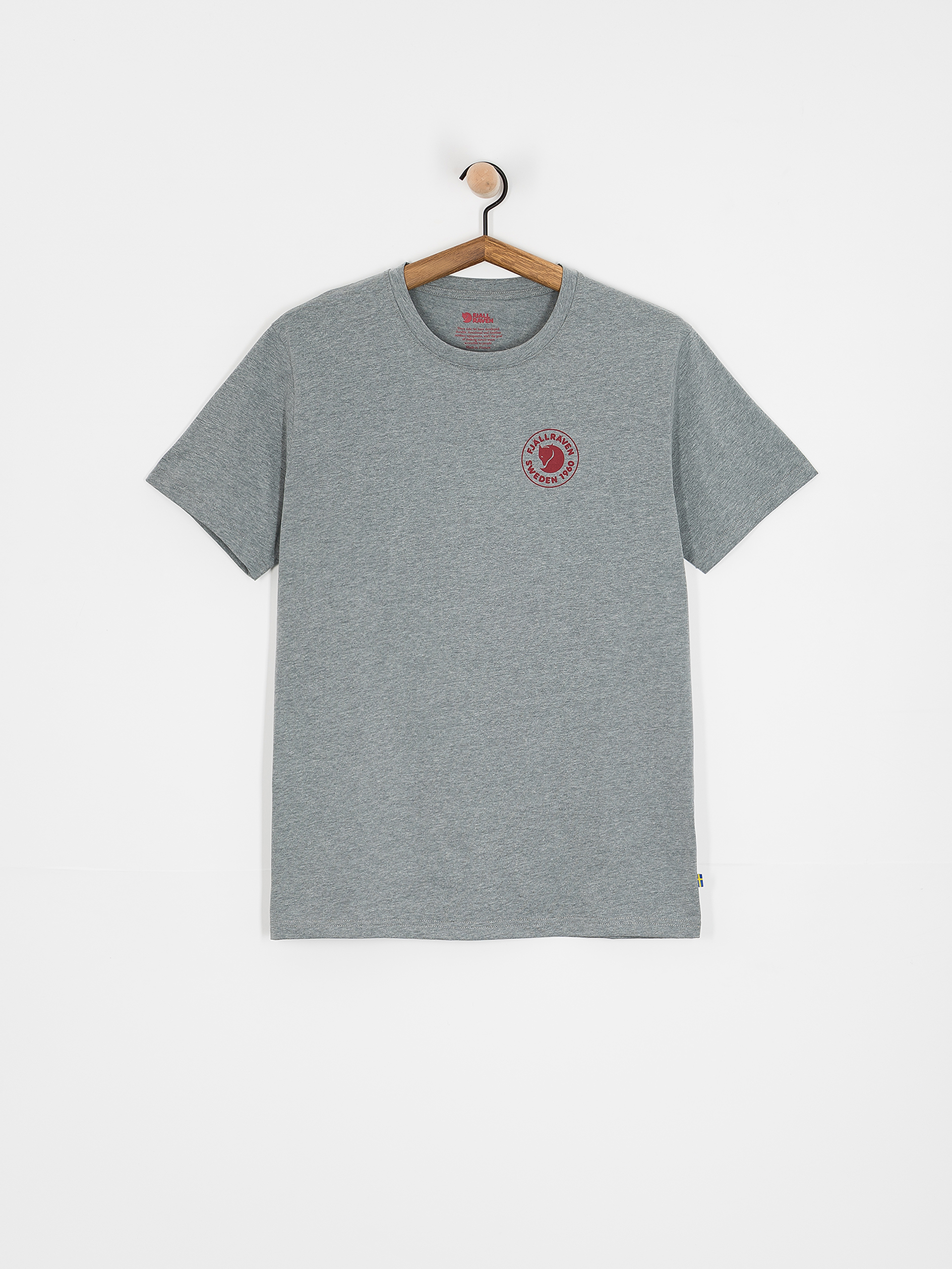 T-shirt Fjallraven 1960 Logo (grey melange)