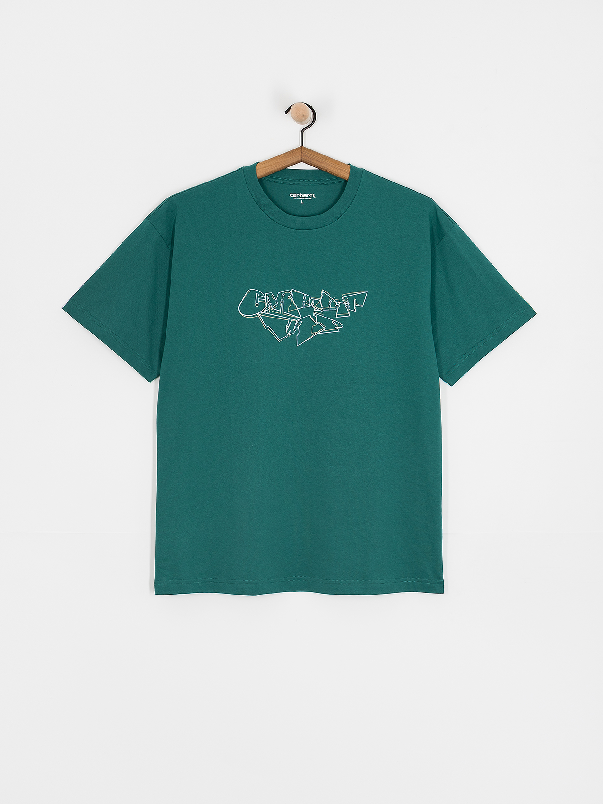 T-shirt Carhartt WIP Screwed Up Script (rainforest)