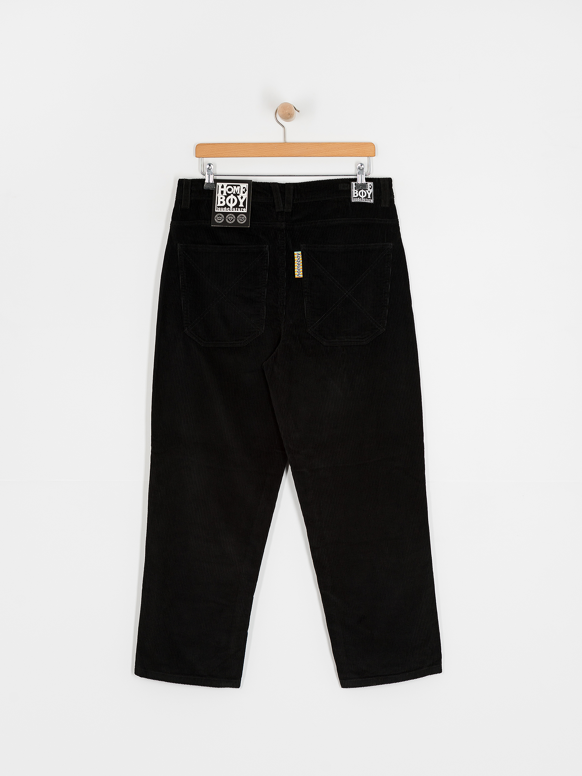 Spodnie Homeboy X Tra Baggy Cord Pants (black)