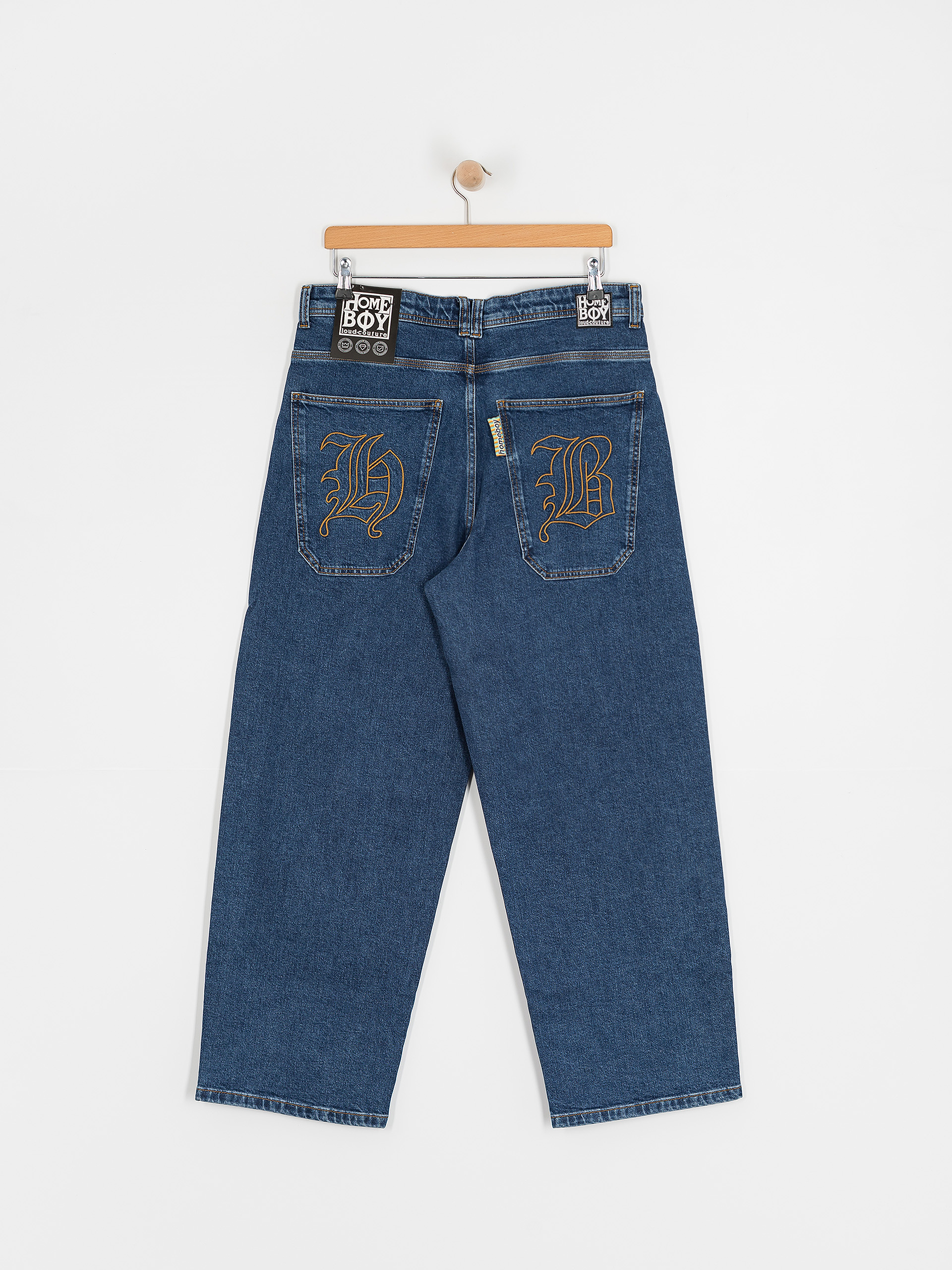 Spodnie Homeboy X Tra Monster Gothic Denim (washed blue)