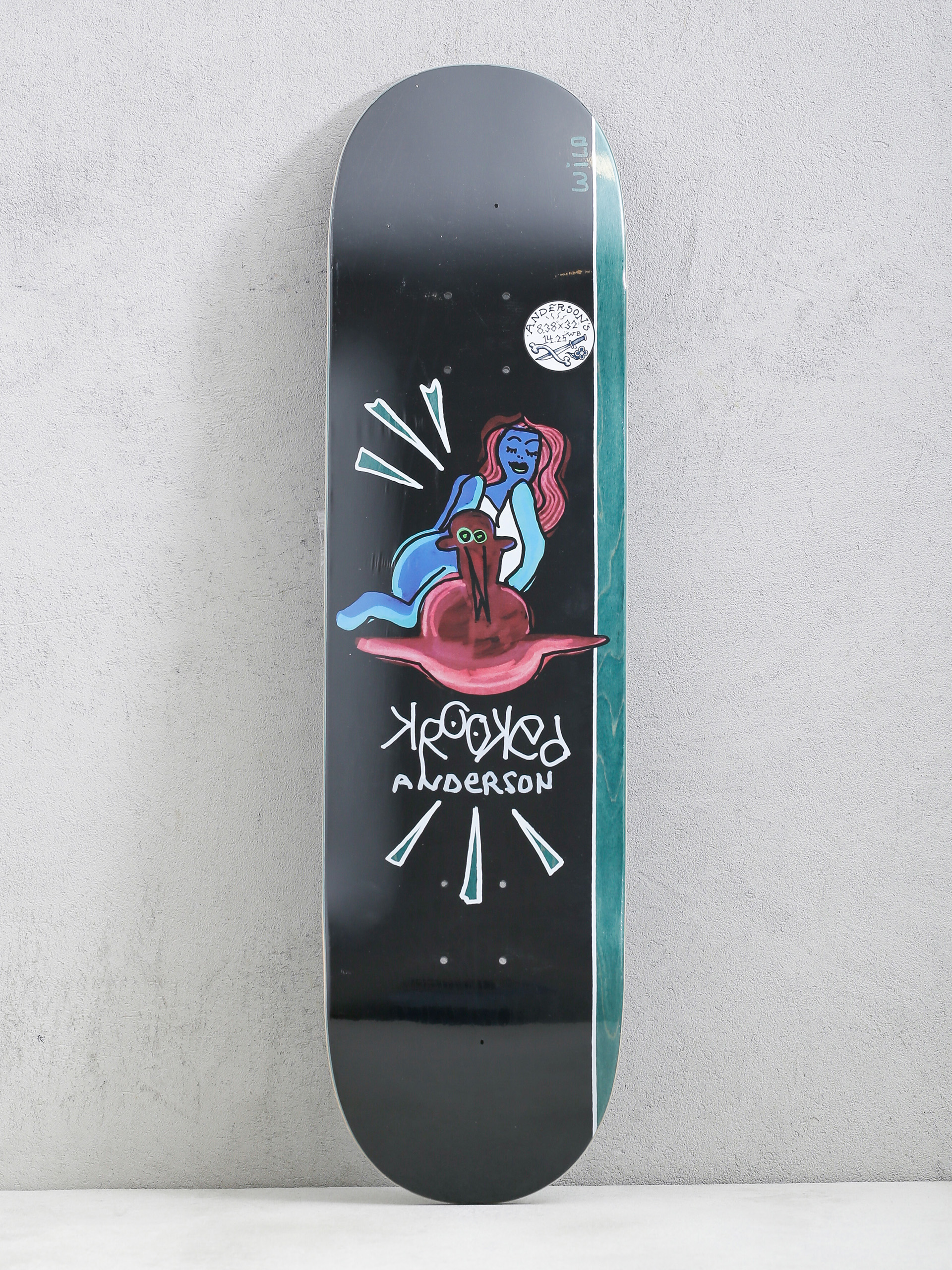 Deck Krooked Manderson Sea Bird (black)