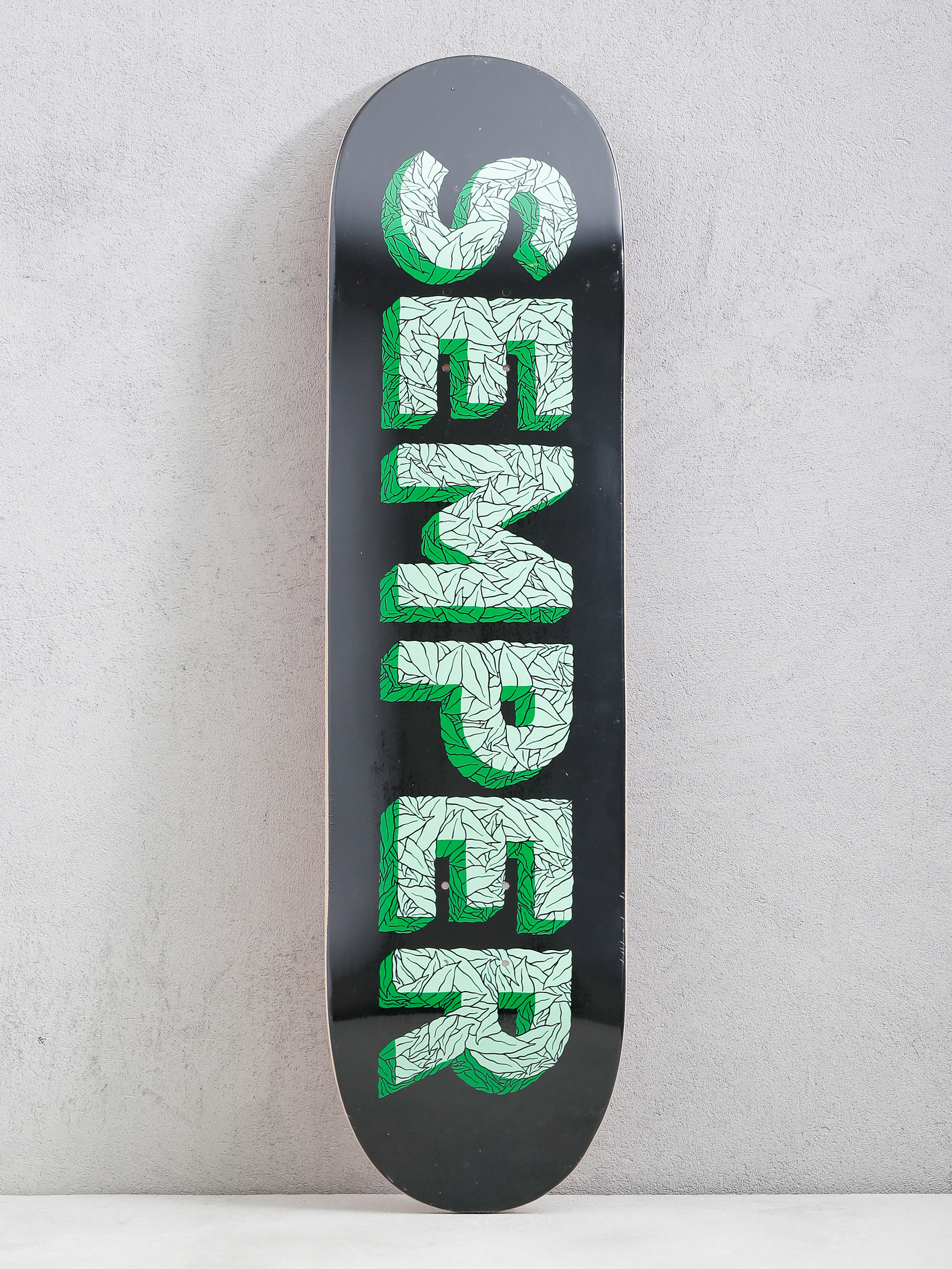 Deck Semper Skateboards Leaf (black/green)