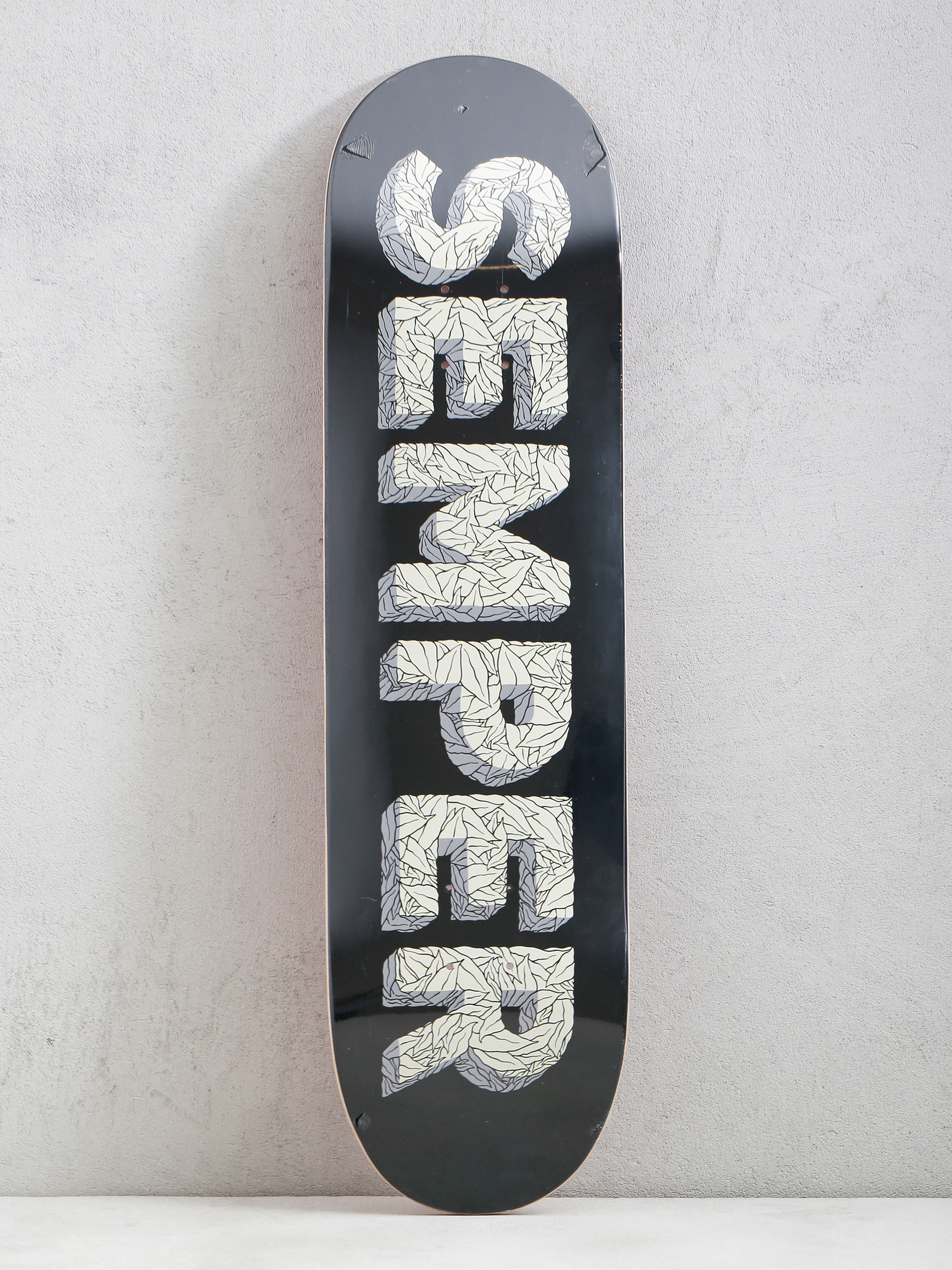 Deck Semper Skateboards Leaf (black/grey)