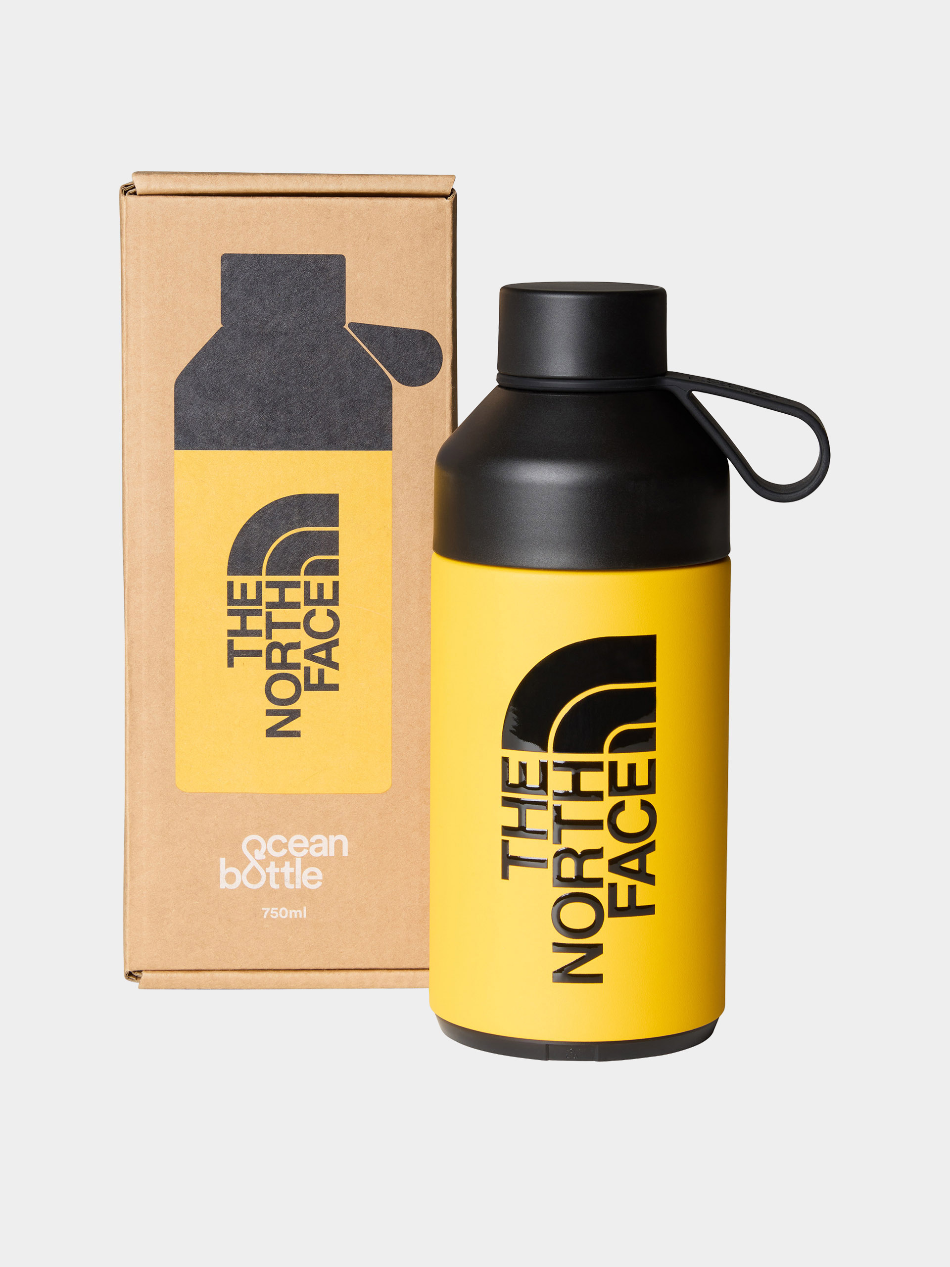 Butelka The North Face Water Bottle 0.75L (summit gold/tnf black)