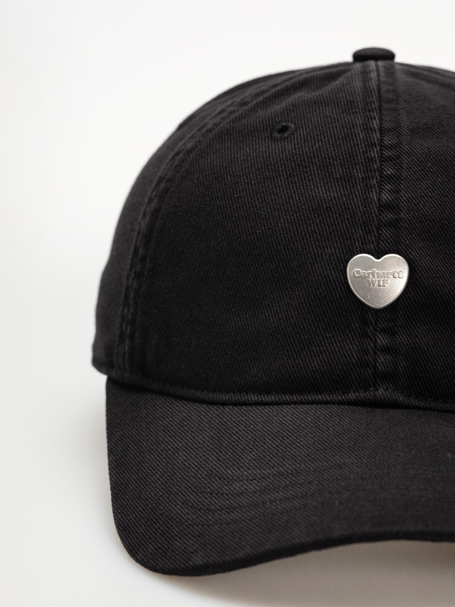 Czapka z daszkiem Carhartt WIP Heart Metal (black/black)