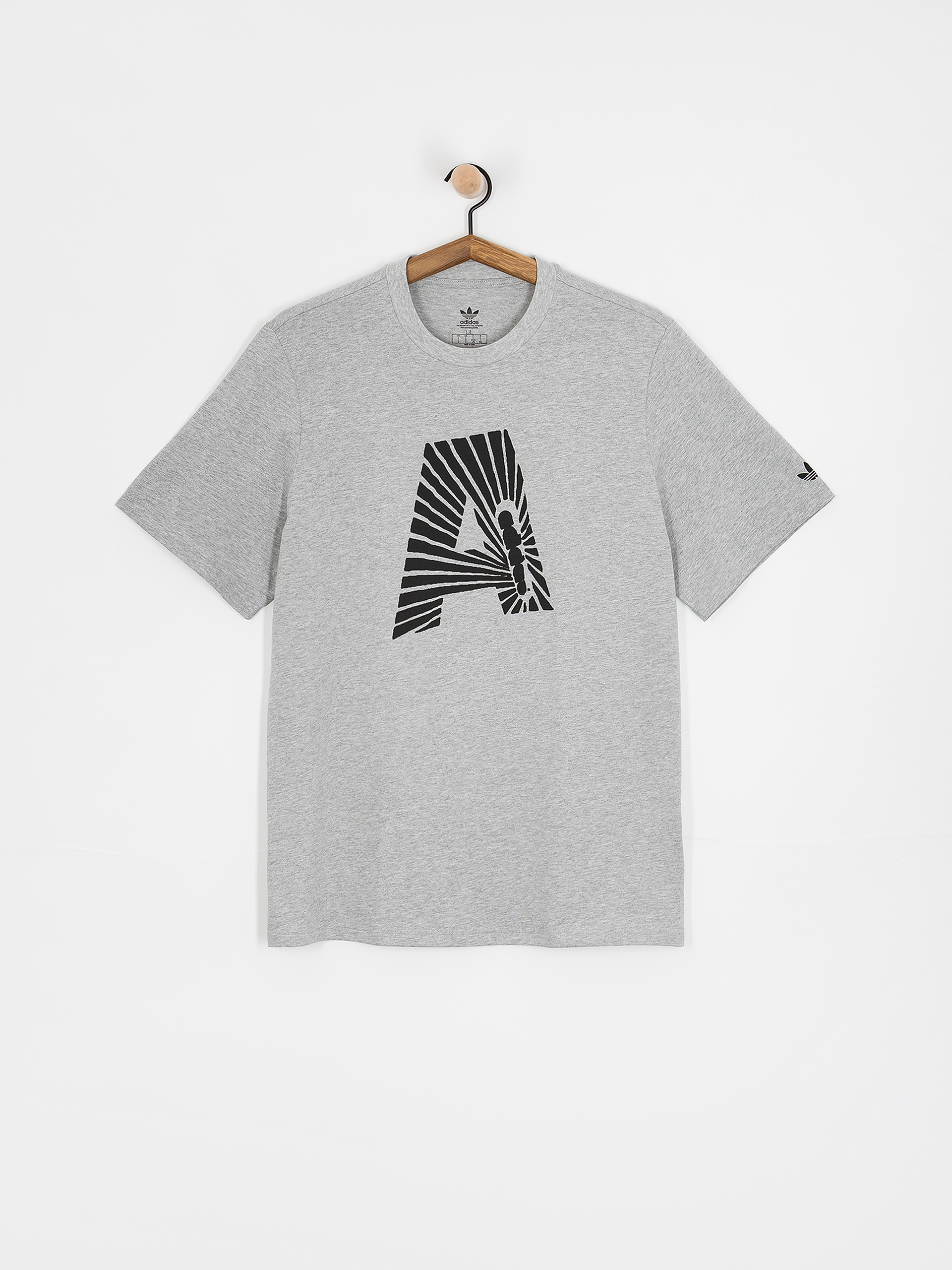 T-shirt adidas Adi A Skate (mgreyh/black)