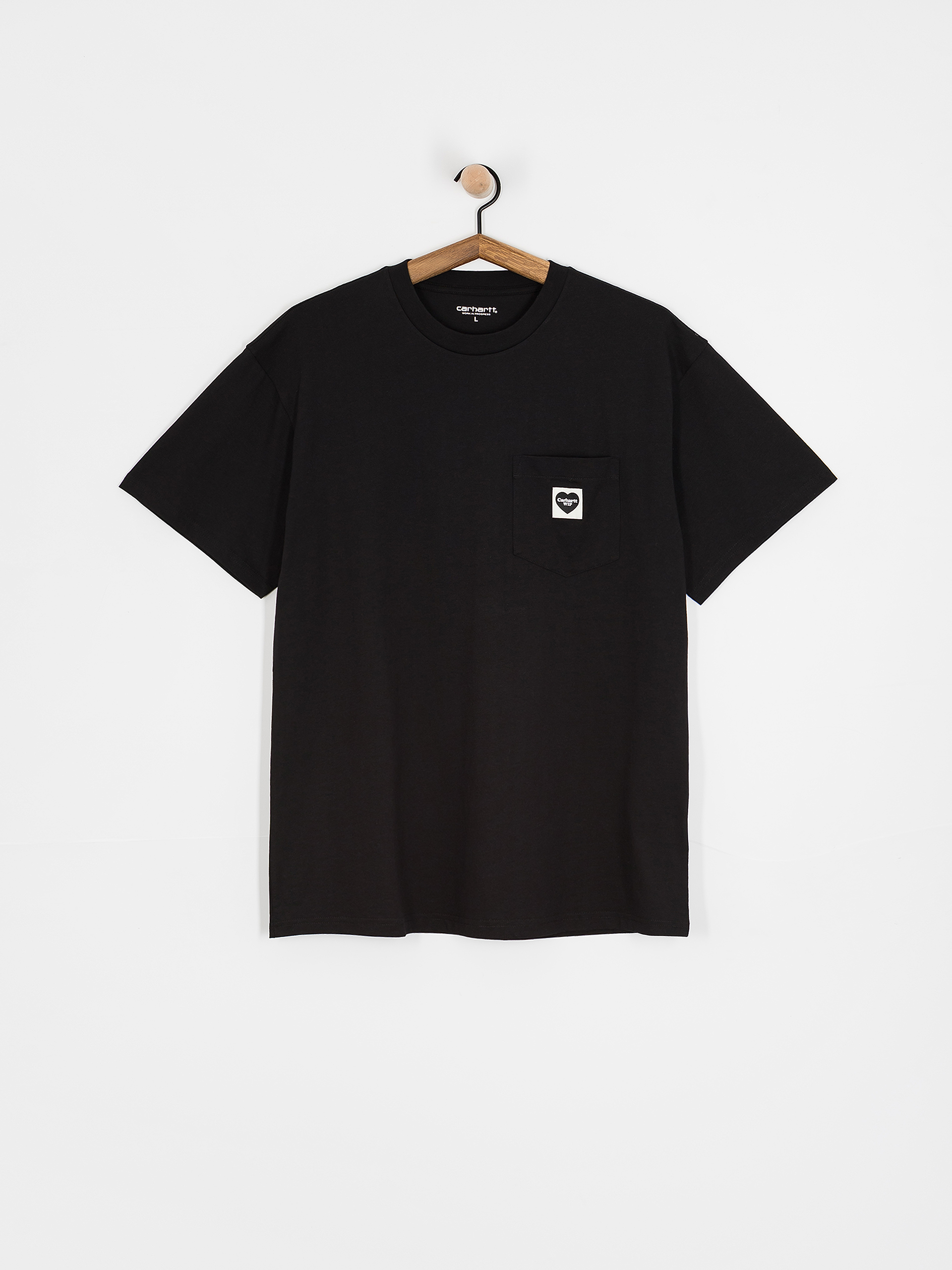 T-shirt Carhartt WIP Pocket Heart (black/black)