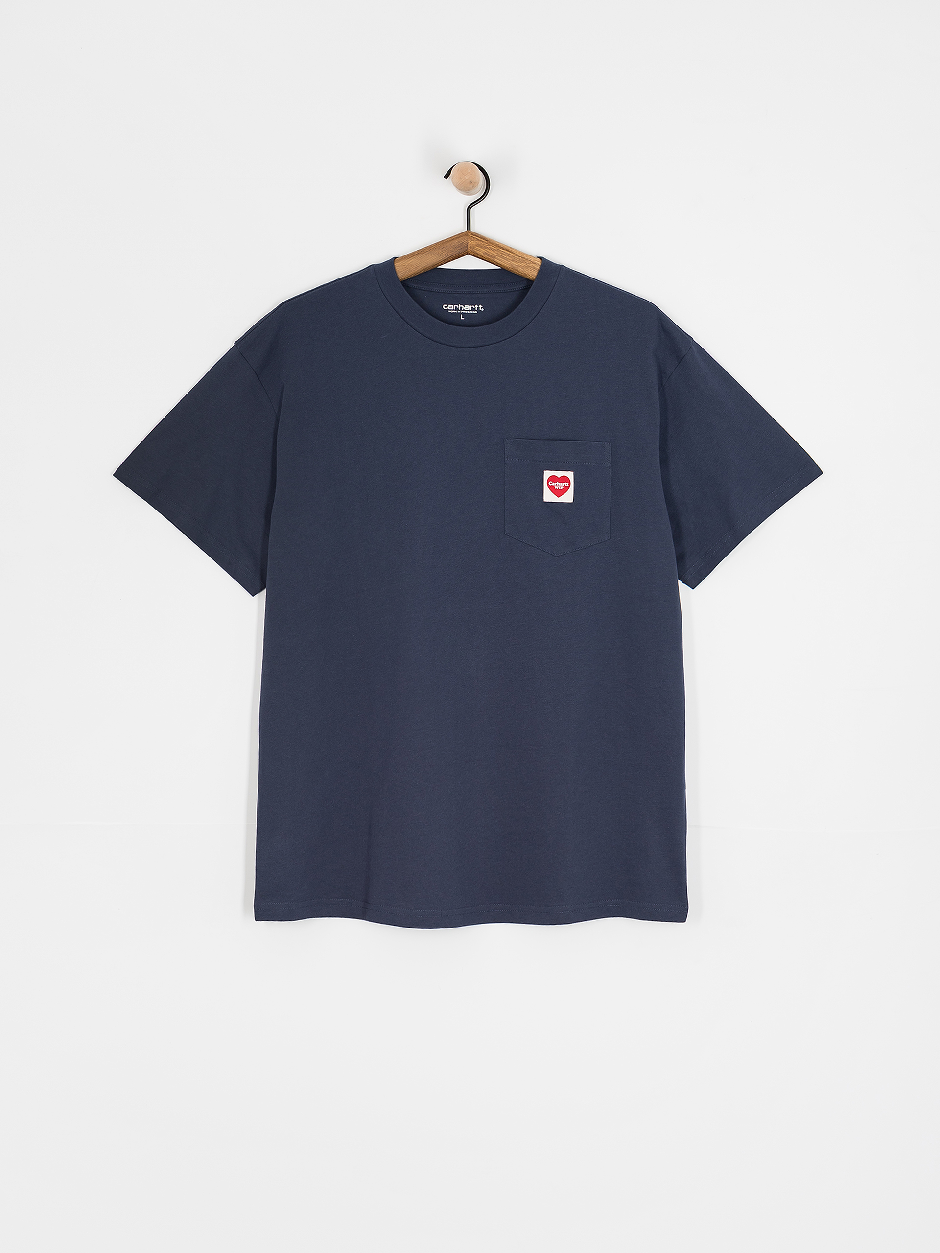 T-shirt Carhartt WIP Pocket Heart (blue)